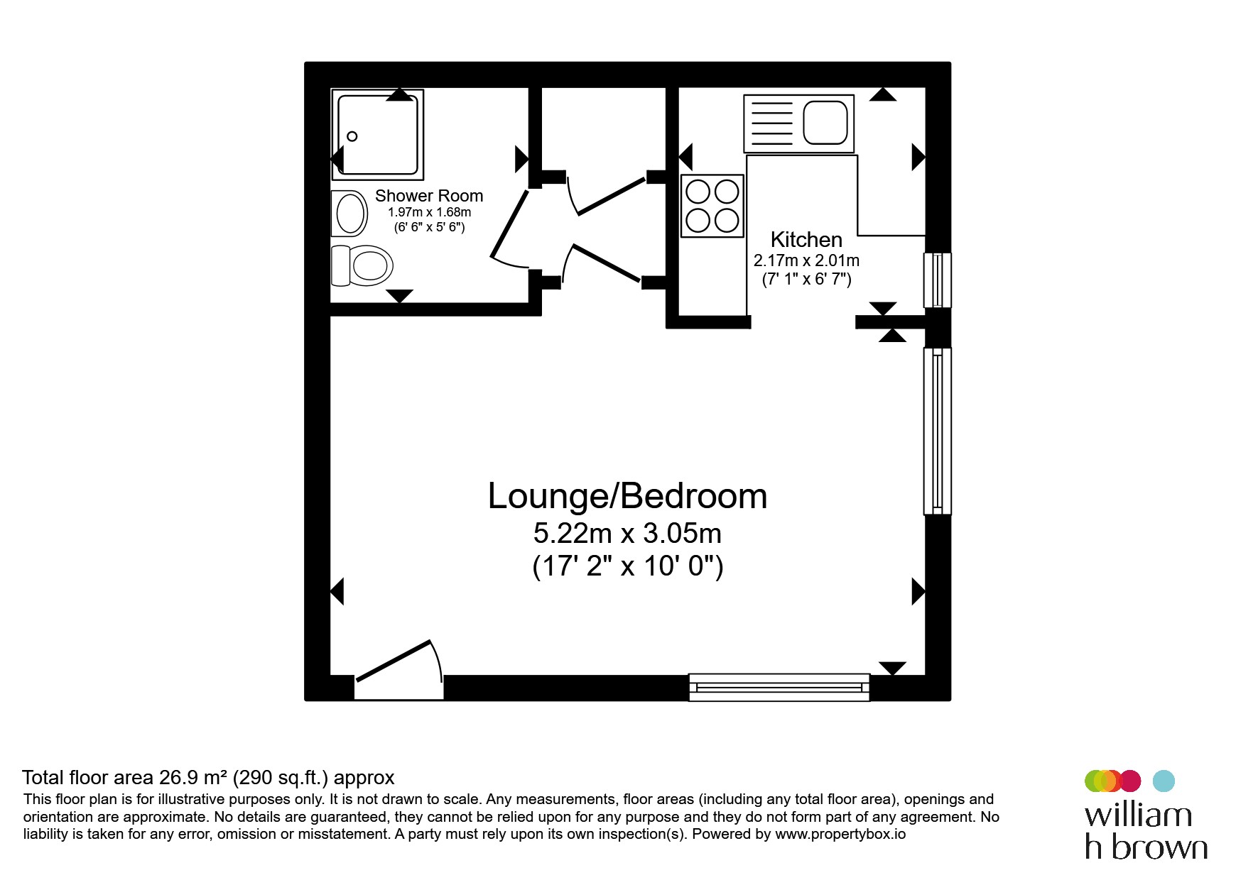 Palmer Court, WARE floorplan