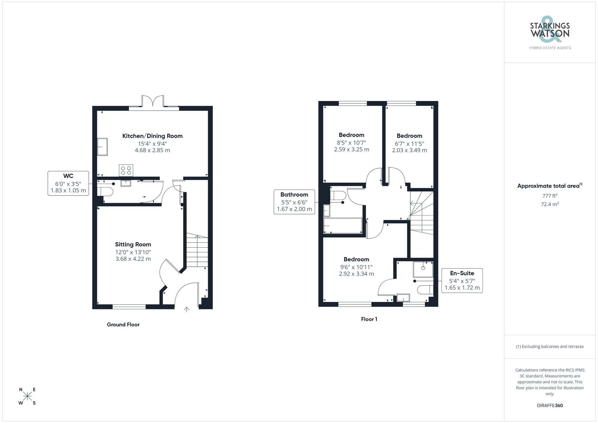 8 Saxifrage Close, Norwich floorplan