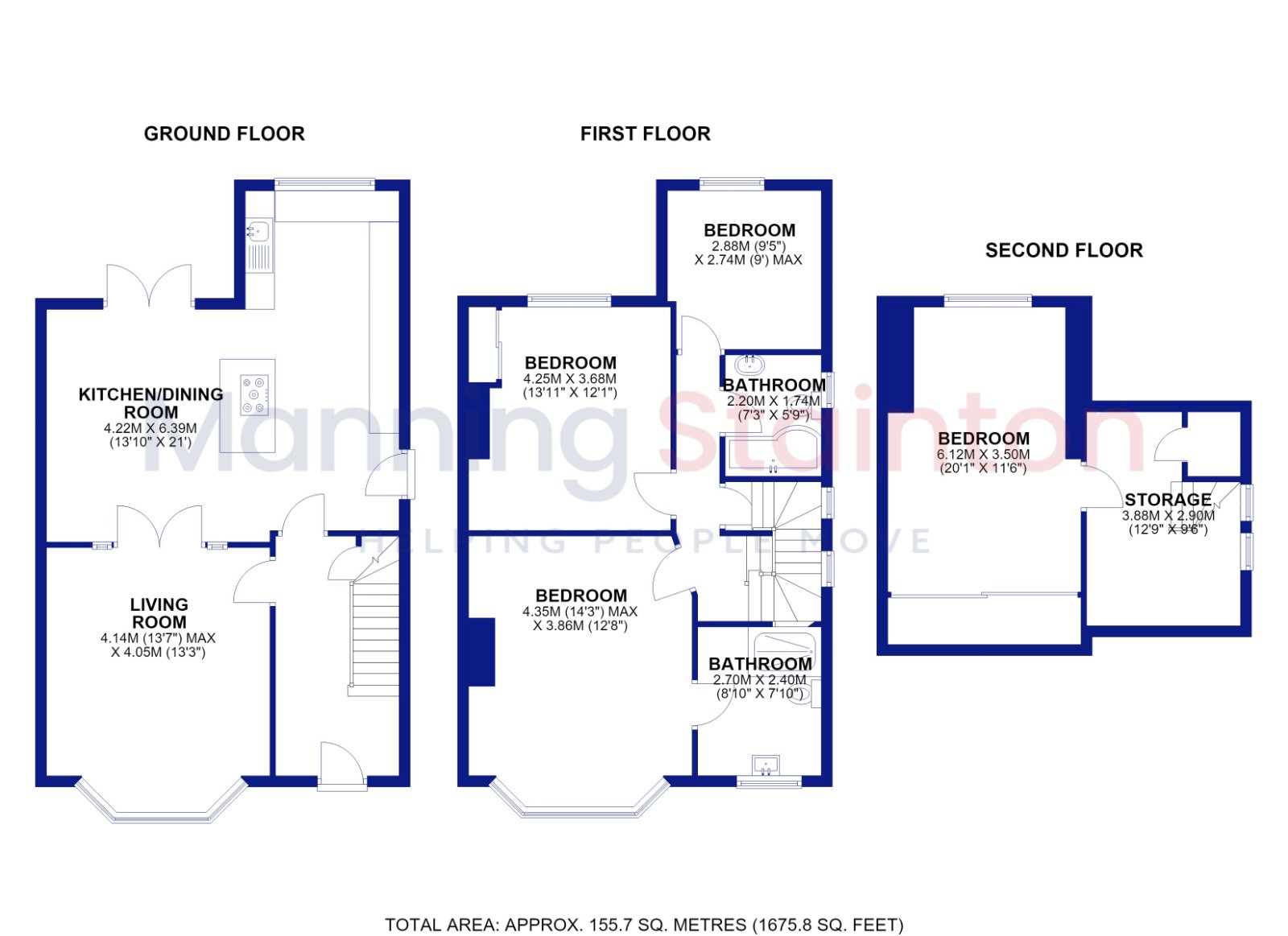4, Becketts Park Drive, West Yorkshire floorplan
