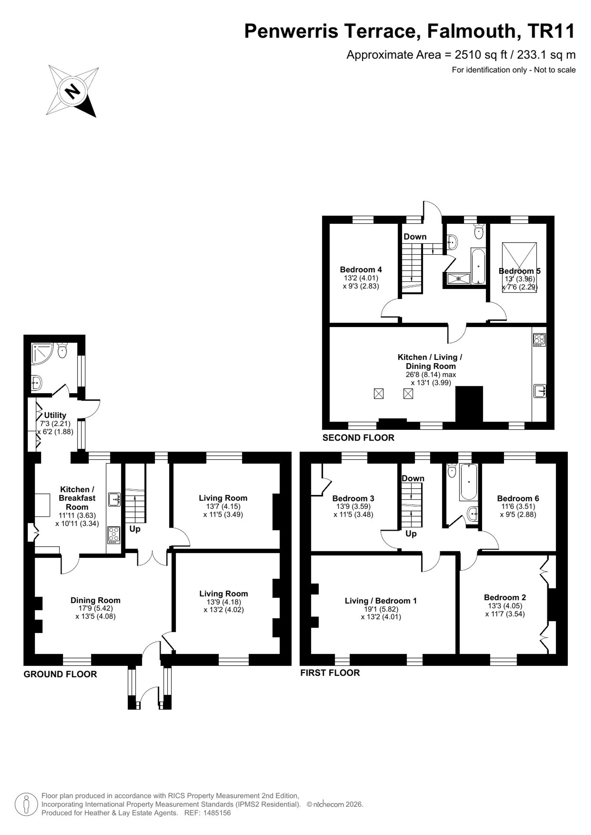 15 Penwerris Terrace, Falmouth floorplan