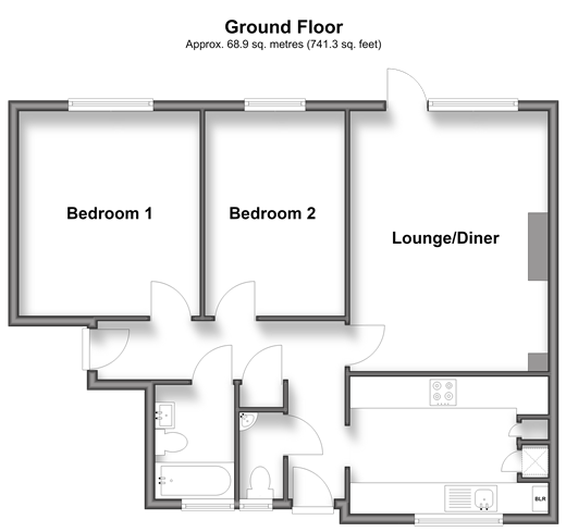 Nuthurst Close Ifield, Crawley floorplan