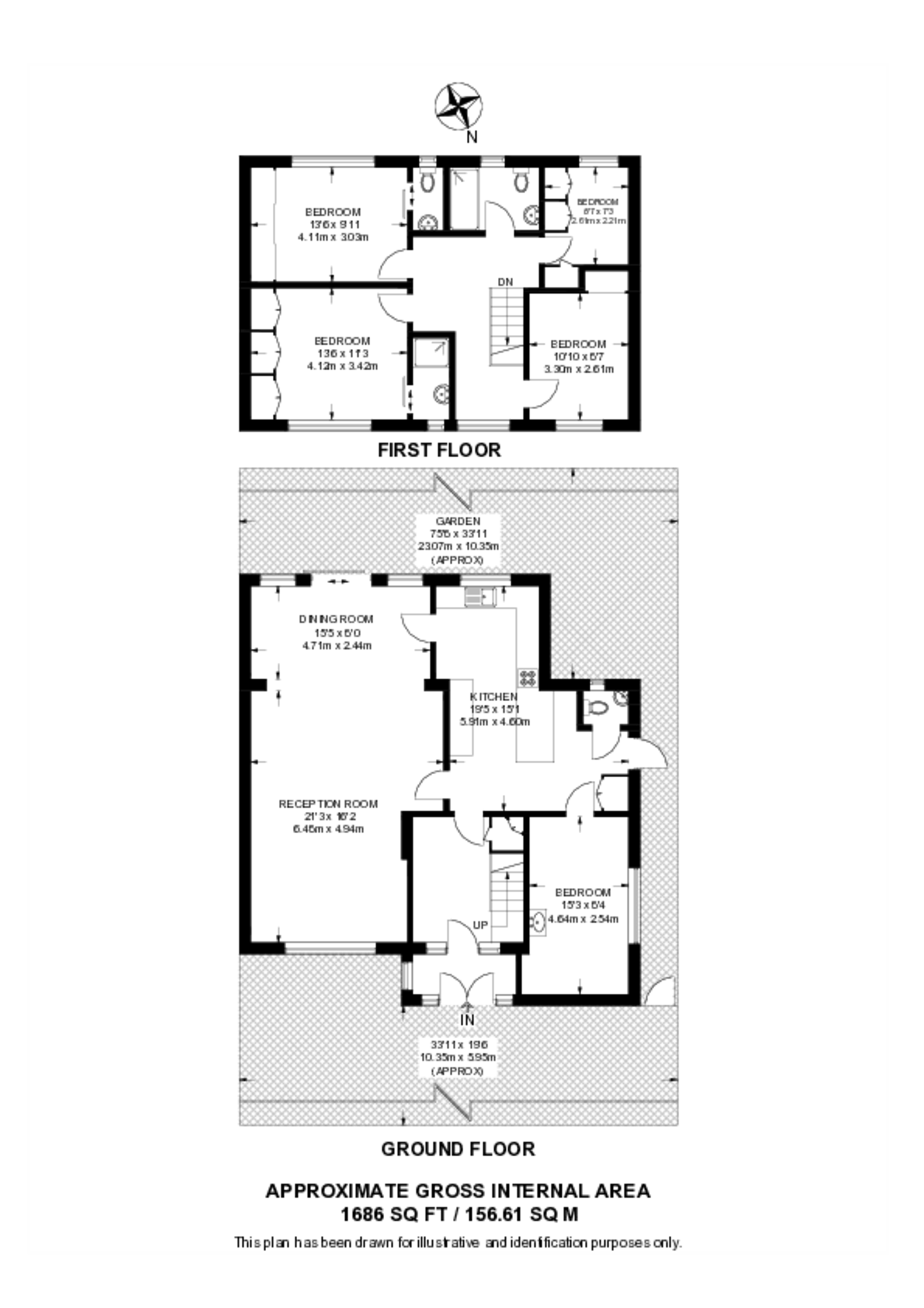 Doncaster Drive, Northolt floorplan