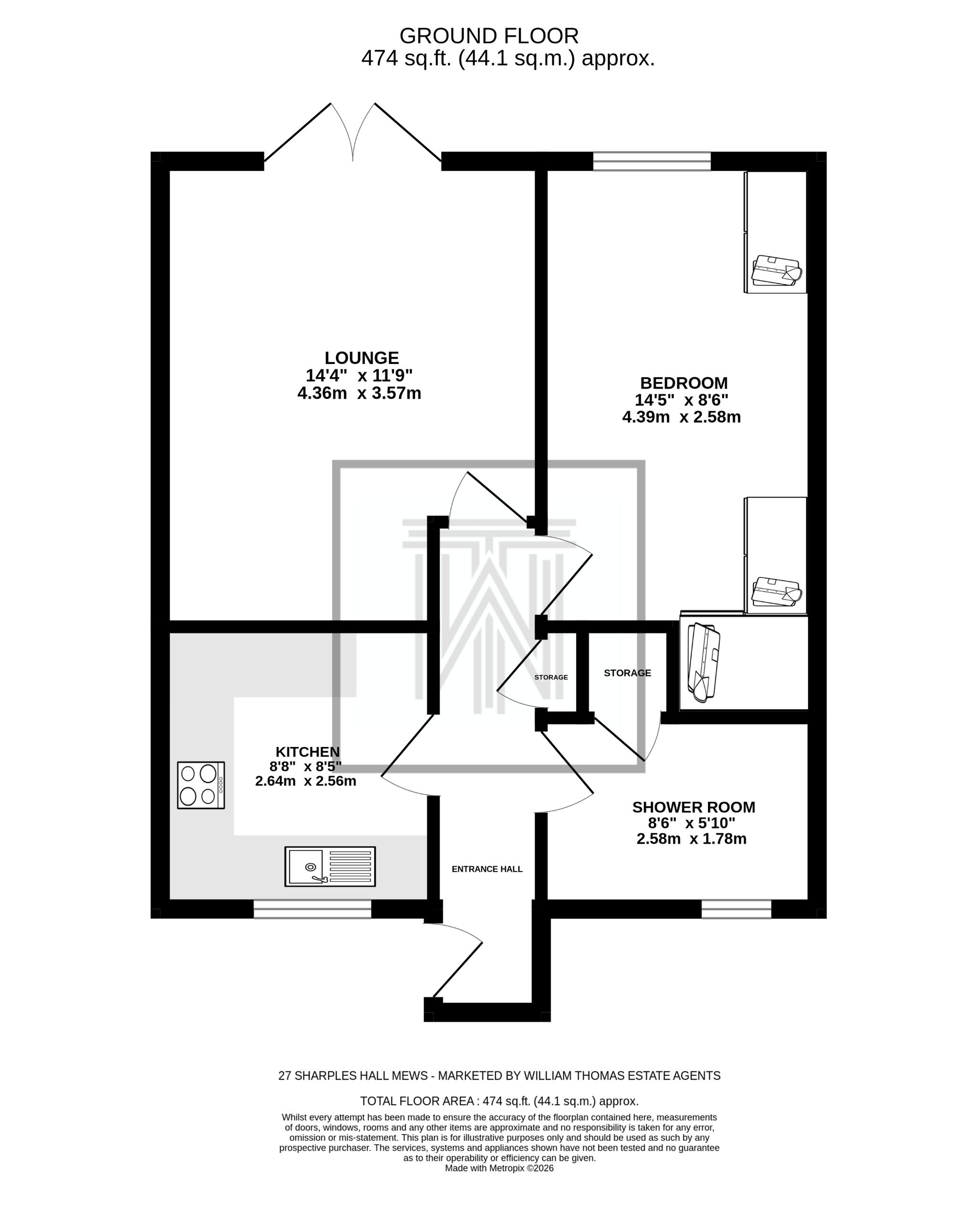 27 Sharples Hall Mews Sharples Hall Drive, Bolton floorplan