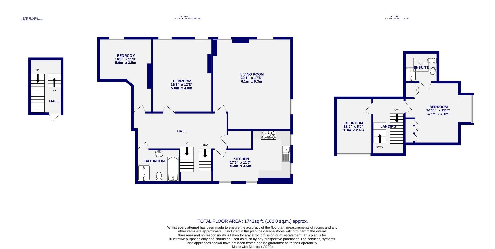 The Montague, 310, Tadcaster Road, York floorplan