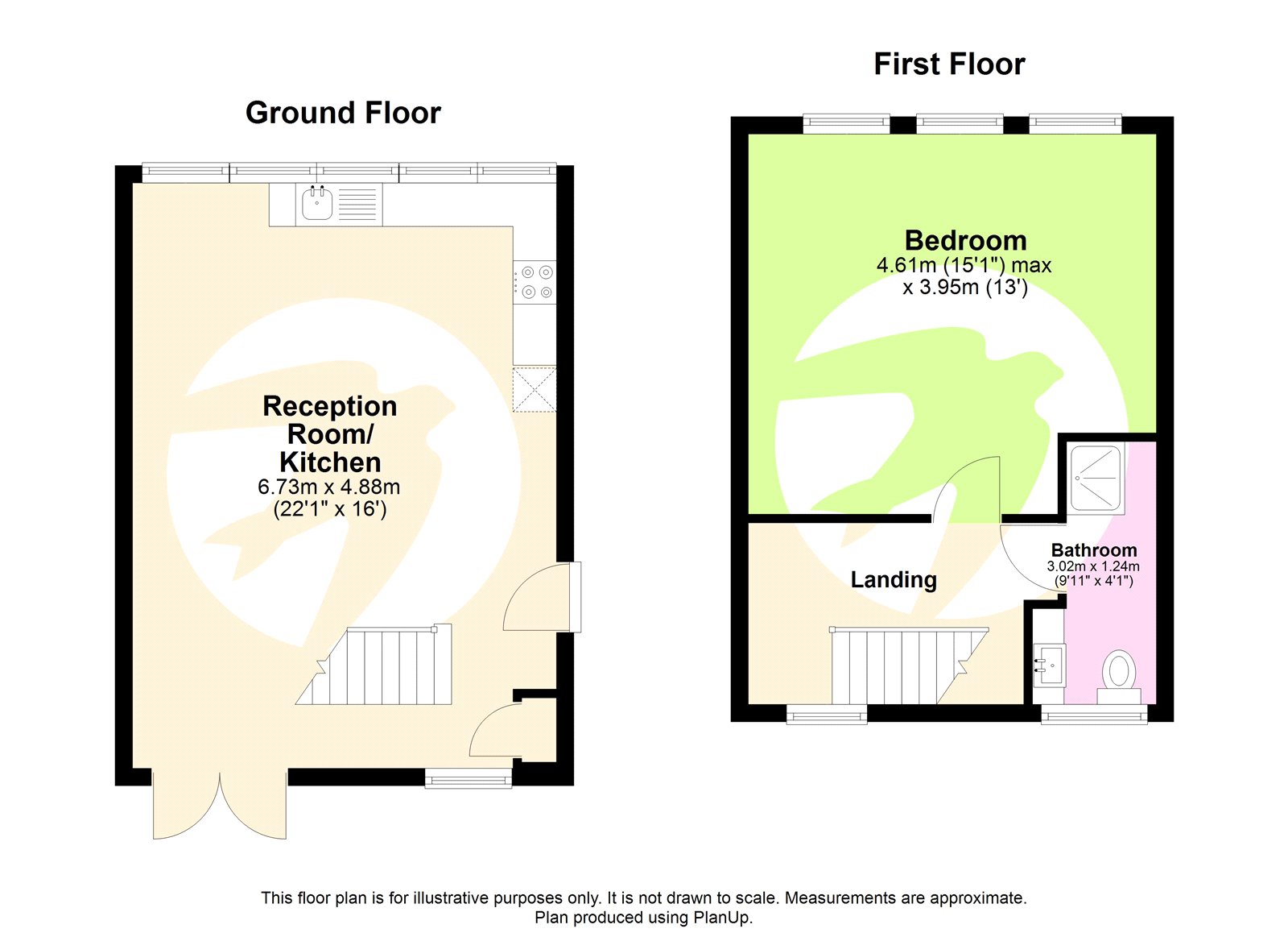 184, Sandhurst Road, London floorplan