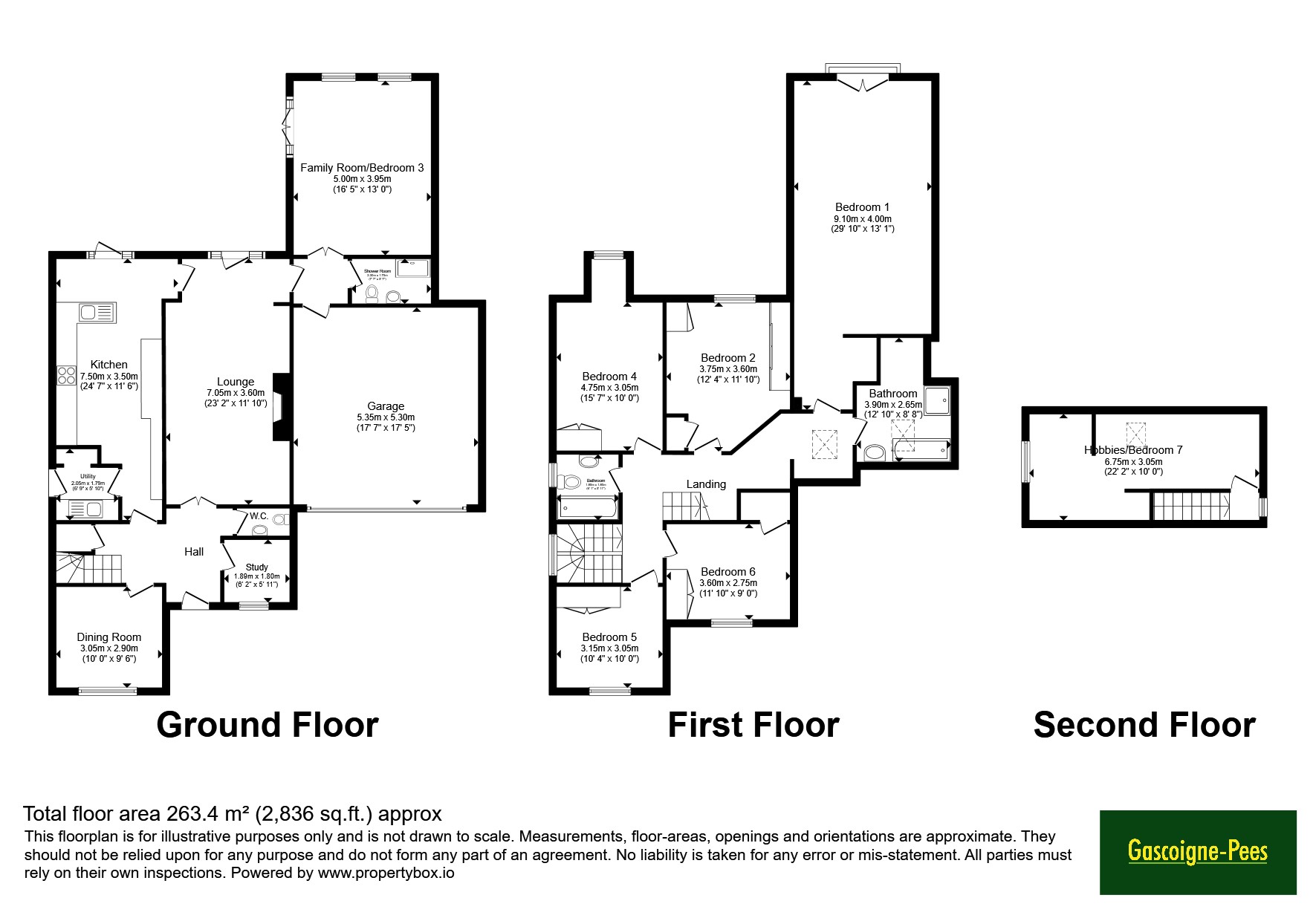 Corner Cottage, 1, Crossborough Gardens, Hampshire floorplan