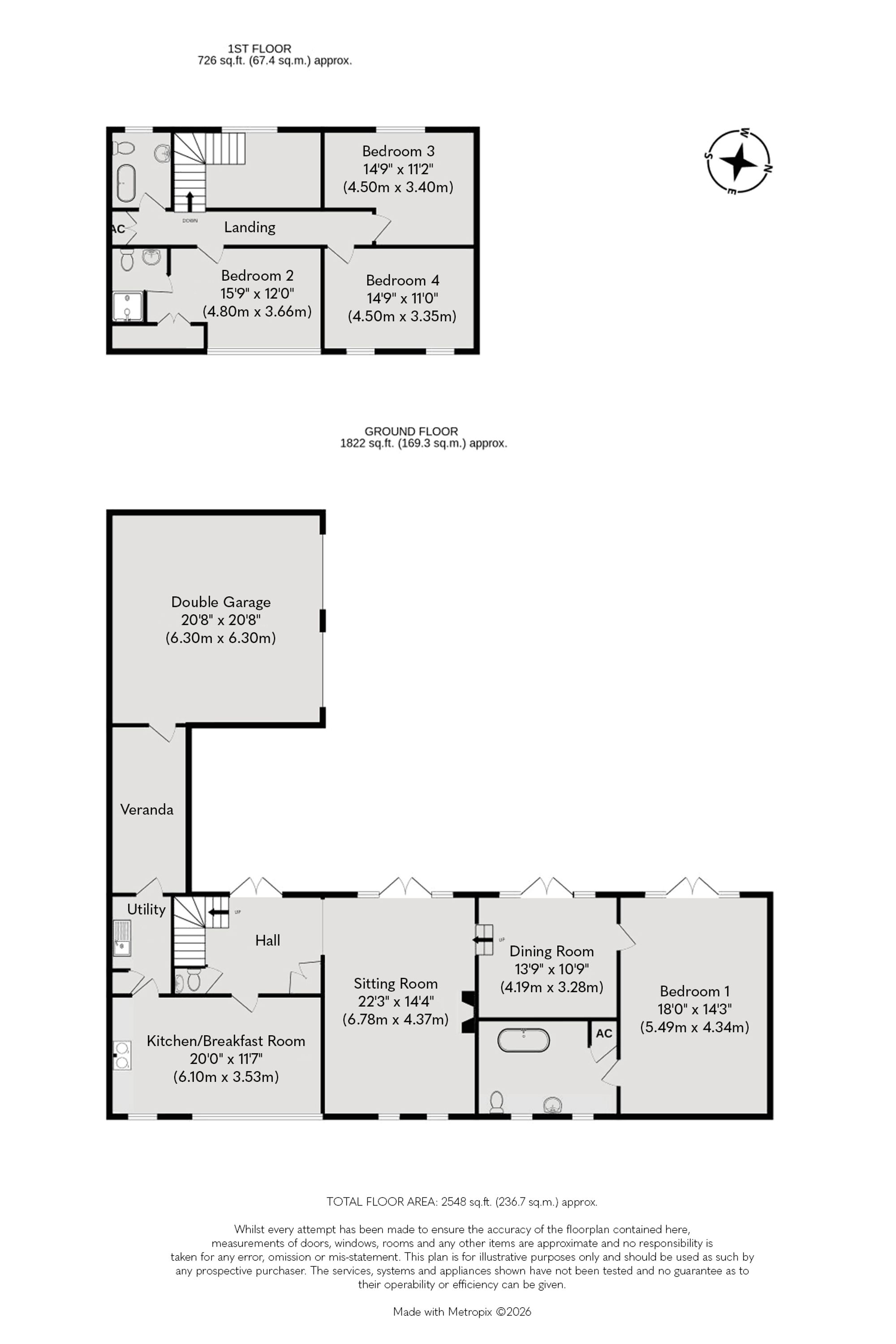 Old Church Barn, Holt floorplan