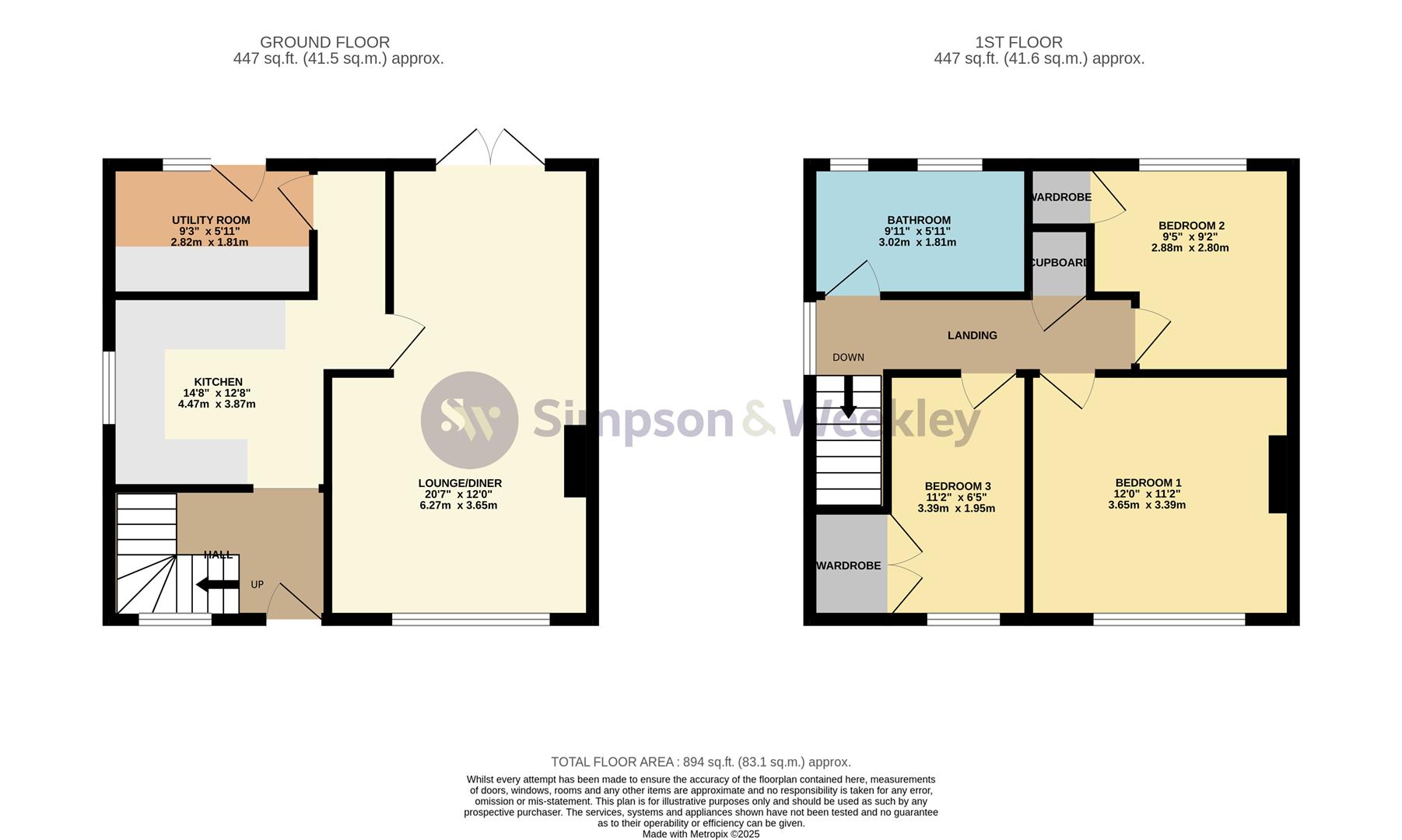 Osborne Close, Rushden floorplan