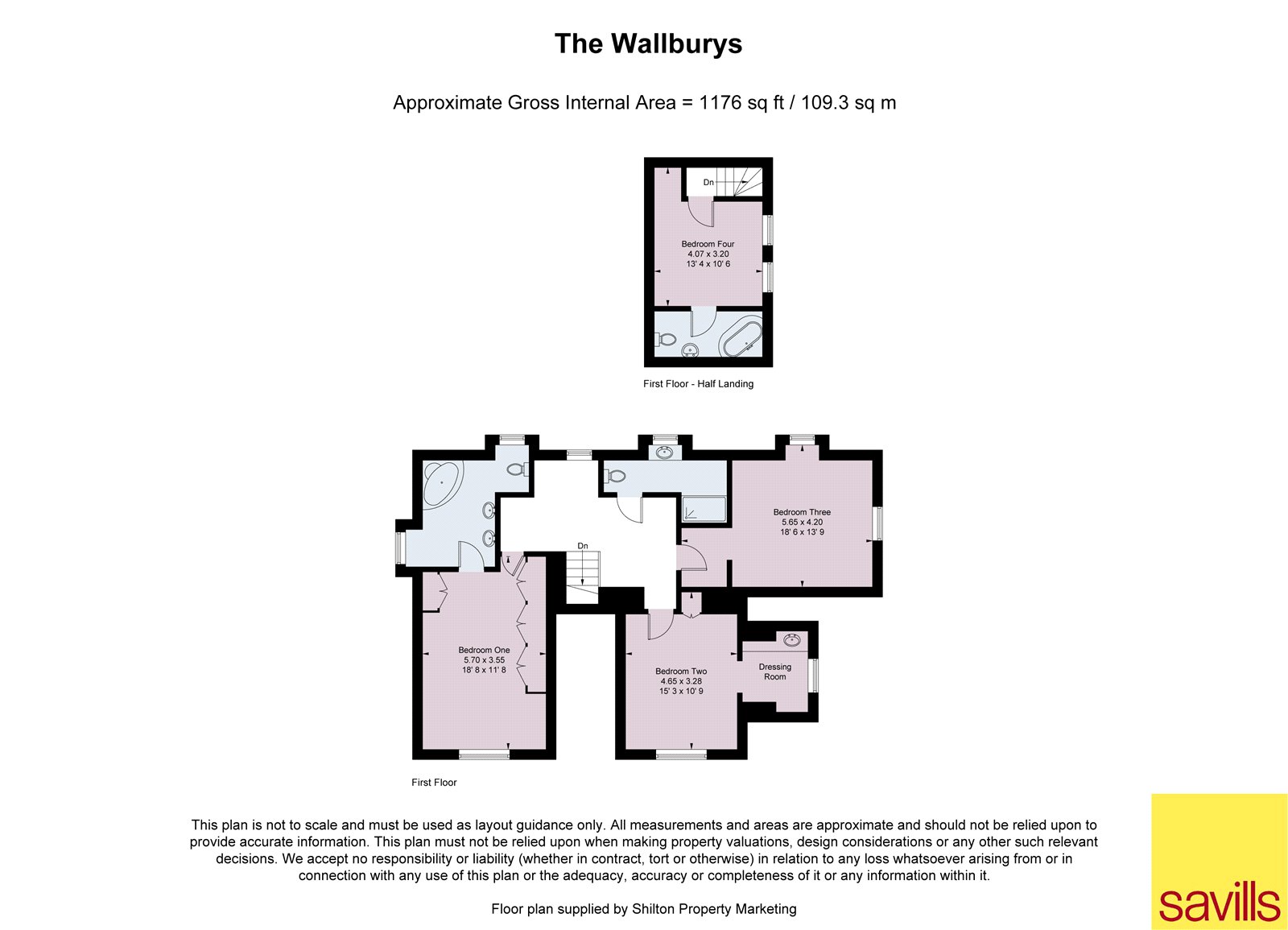 The Wallburys,, Dell Lane, Bishop's Stortford floorplan