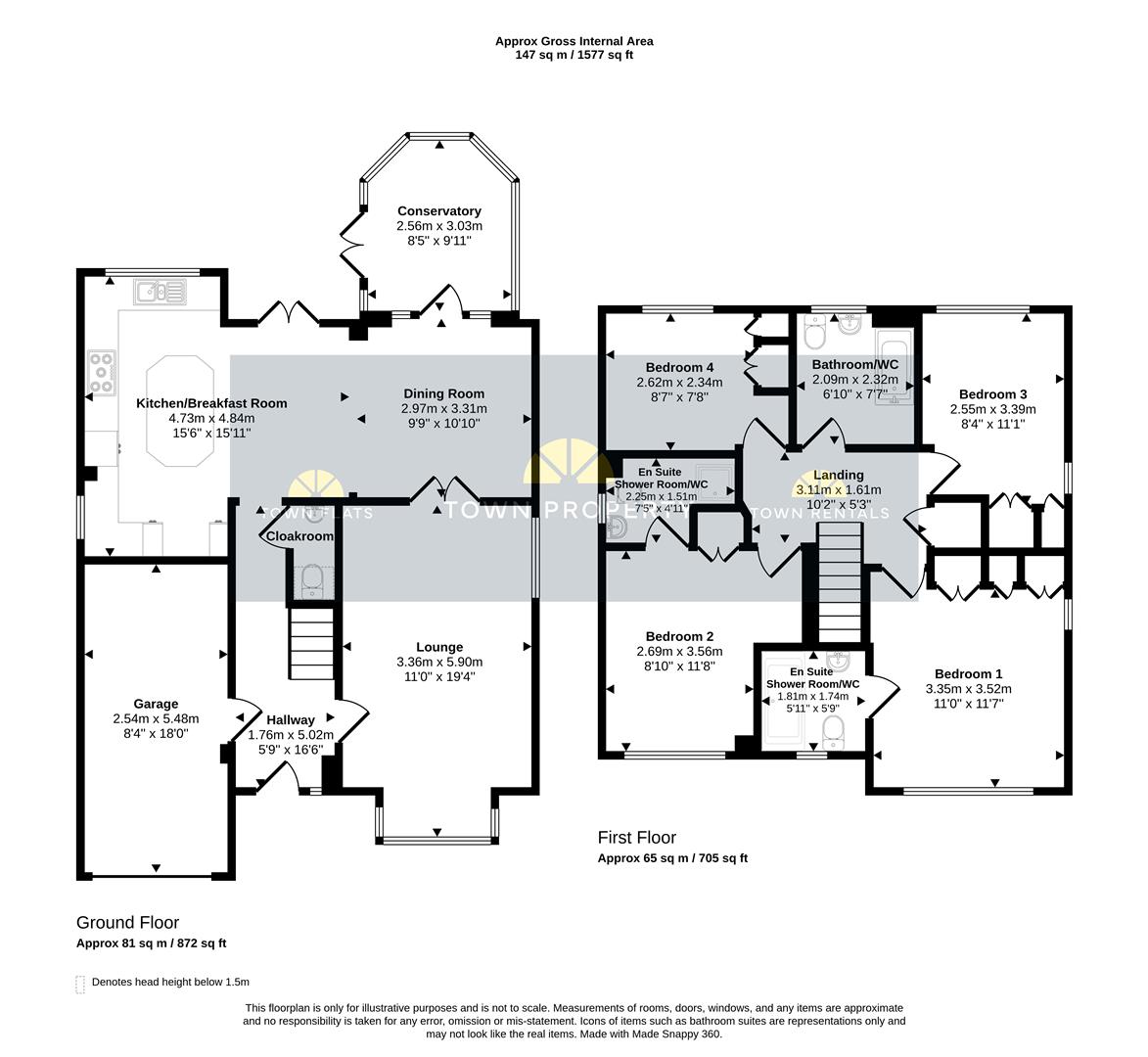 46, Lambourn Avenue, Stone Cross floorplan
