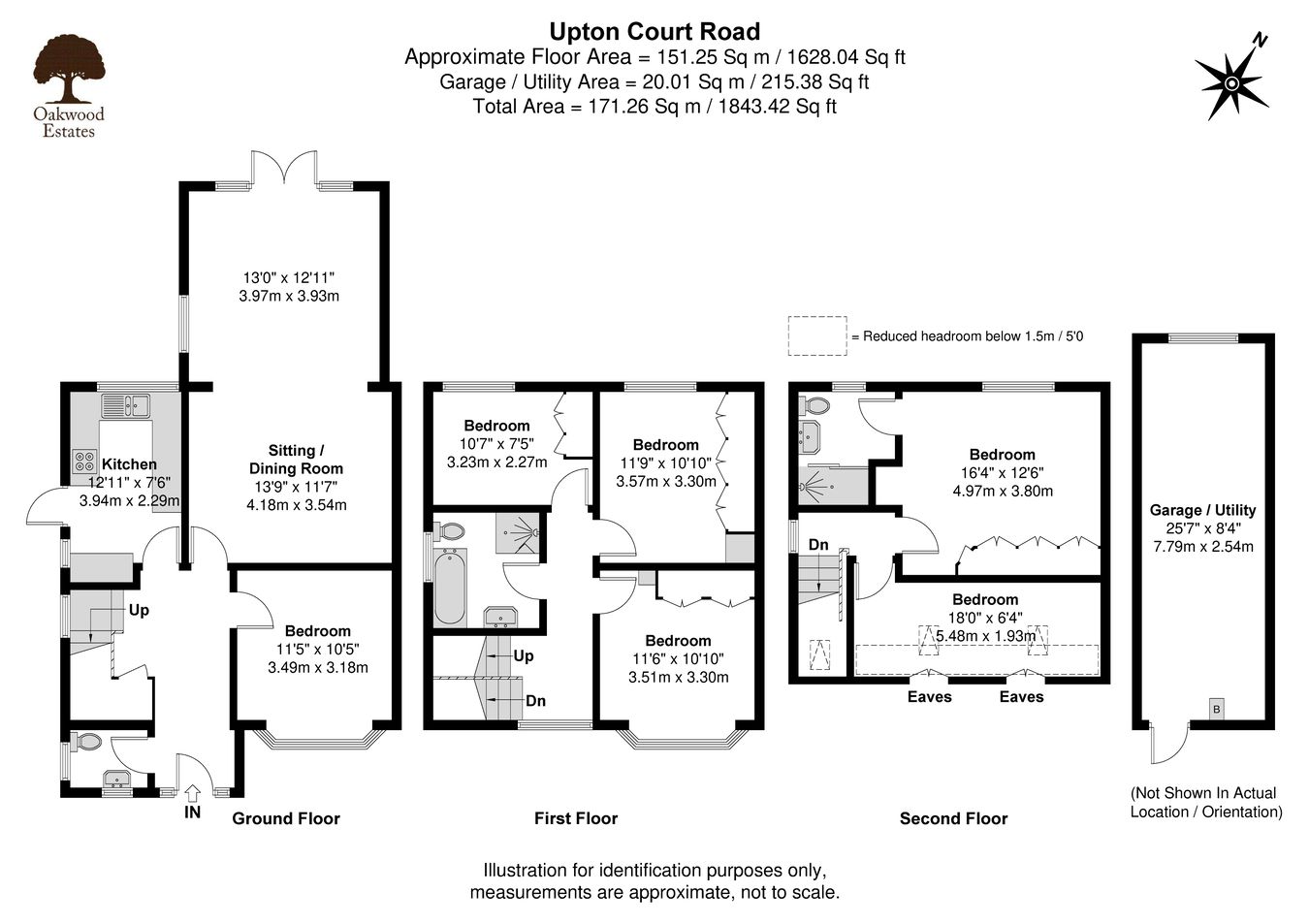 156, Upton Court Road, Langley floorplan