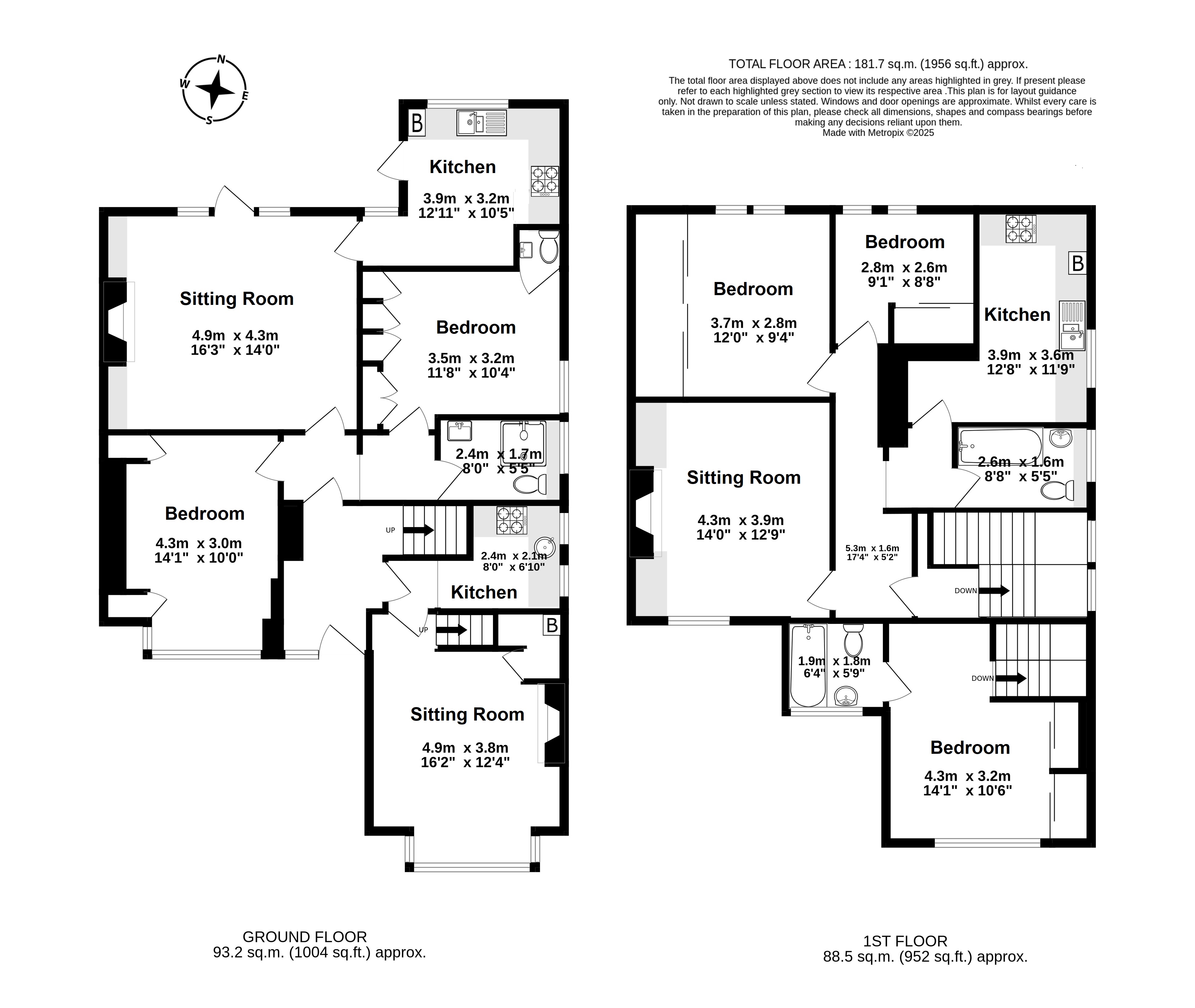 184, London Road, Kent floorplan