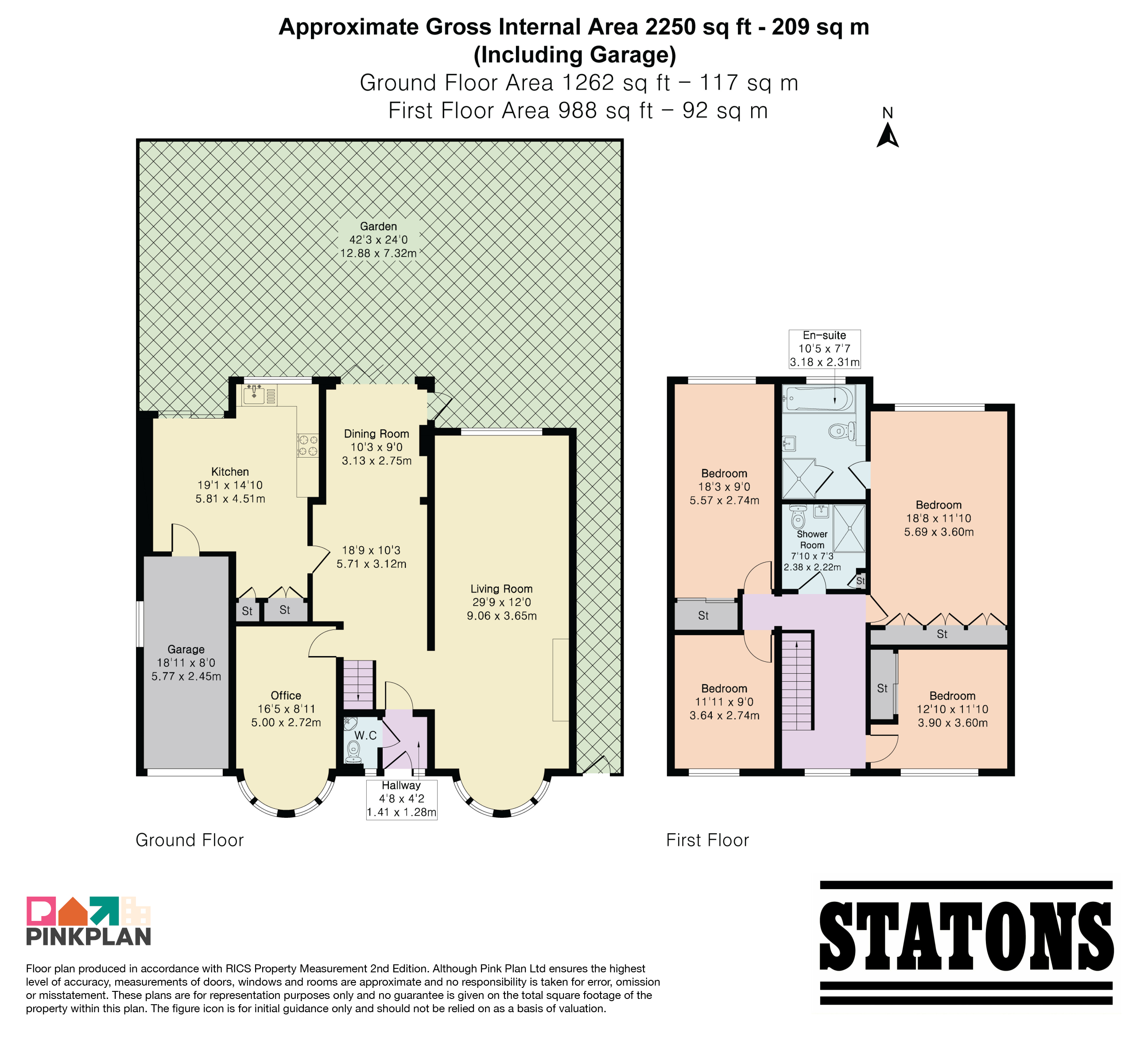 1, The Paddocks, Barnet floorplan