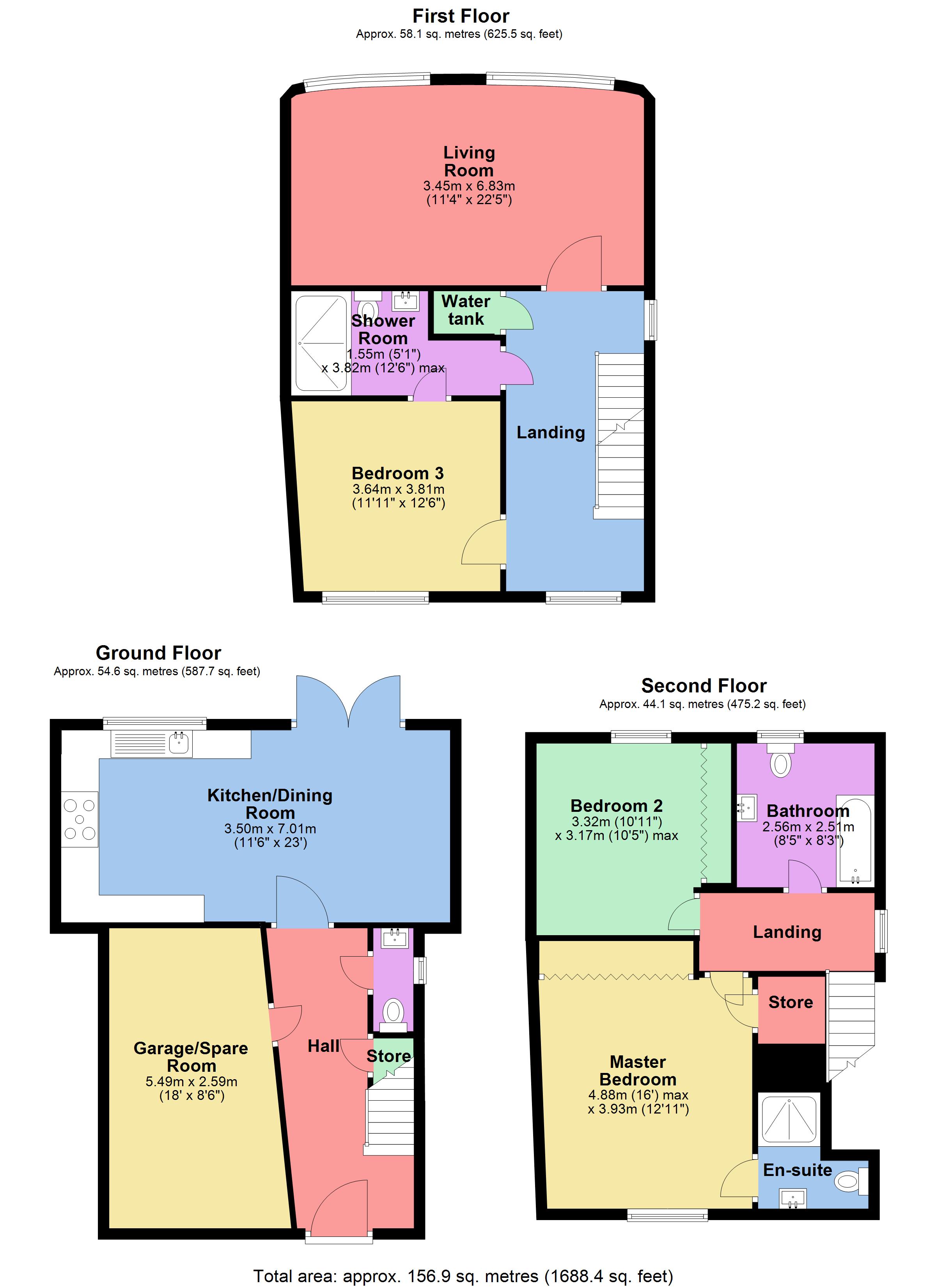 3 Bedrooms Semi-detached house for sale in Aspen Place, Bushey Heath, Bushey, Hertfordshire WD23