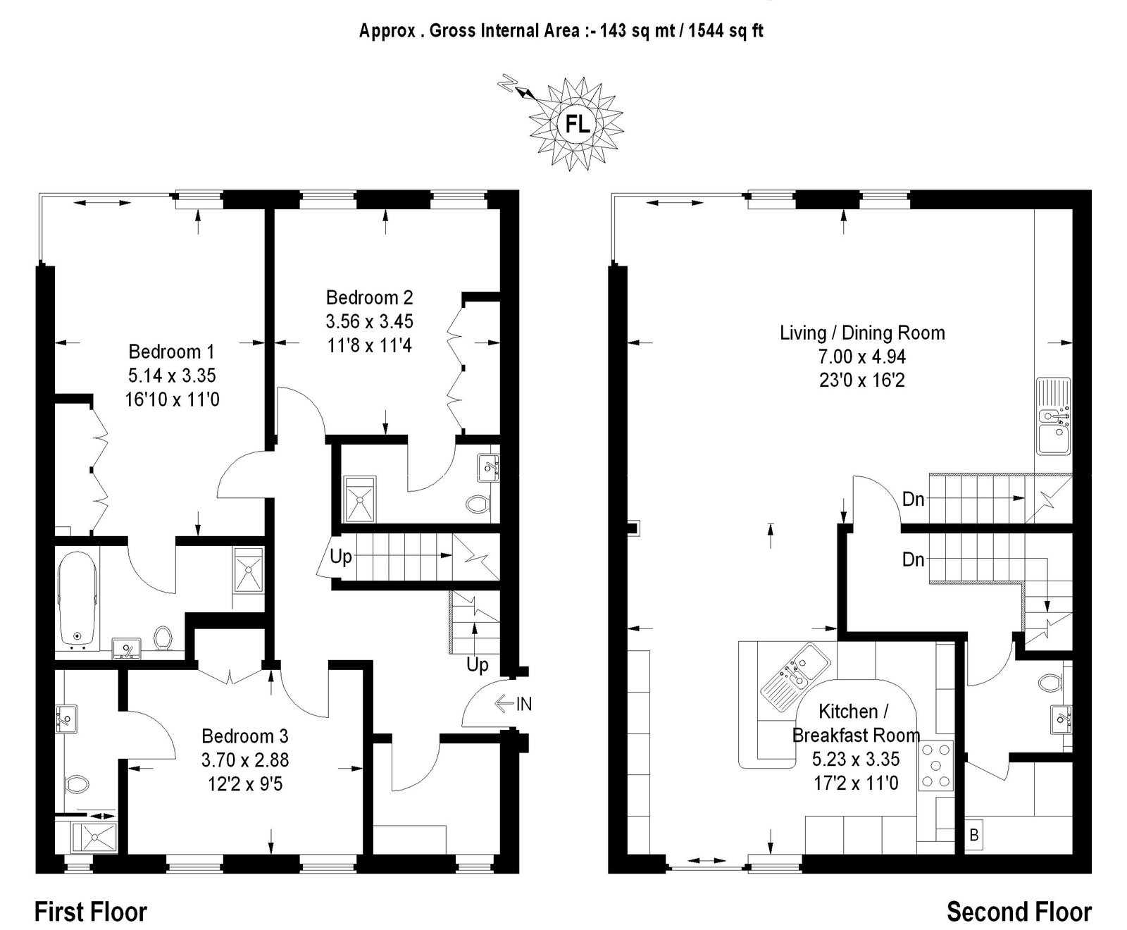 49, Rivermead Close, Teddington floorplan