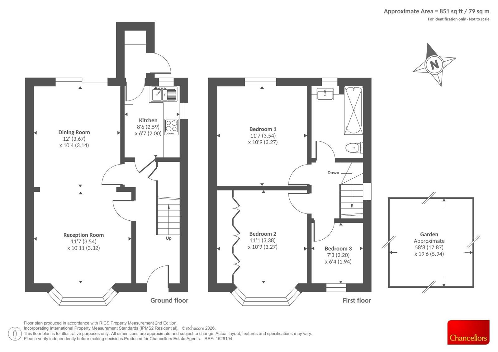 6, Fairlie Road, Oxfordshire floorplan