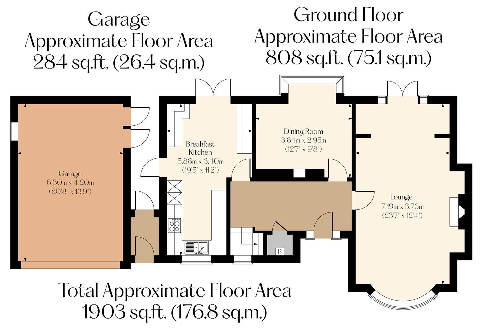 301, Ecclesall Road South, Sheffield floorplan