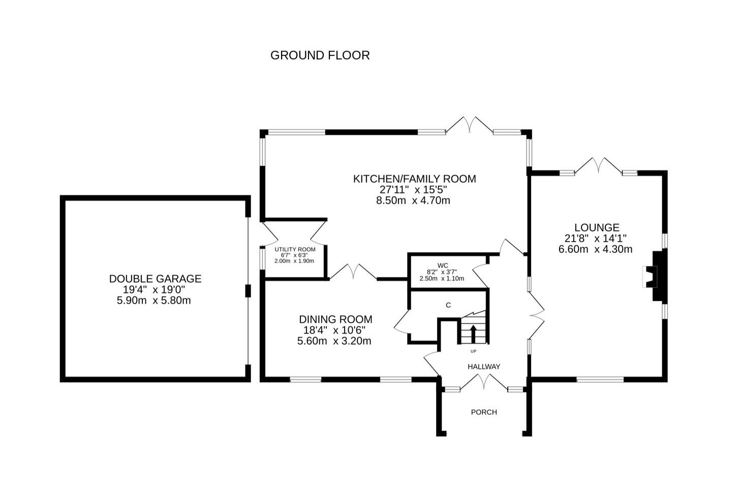 16, Middleton Park, Keltybridge floorplan