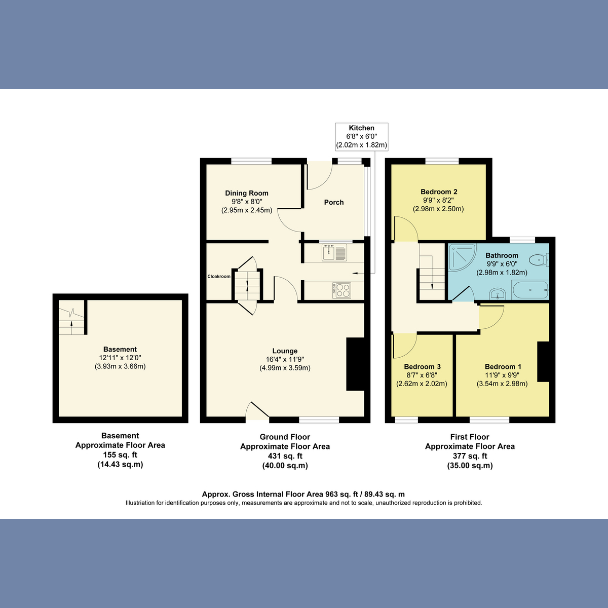 12, Morton Terrace, Guiseley, Leeds floorplan