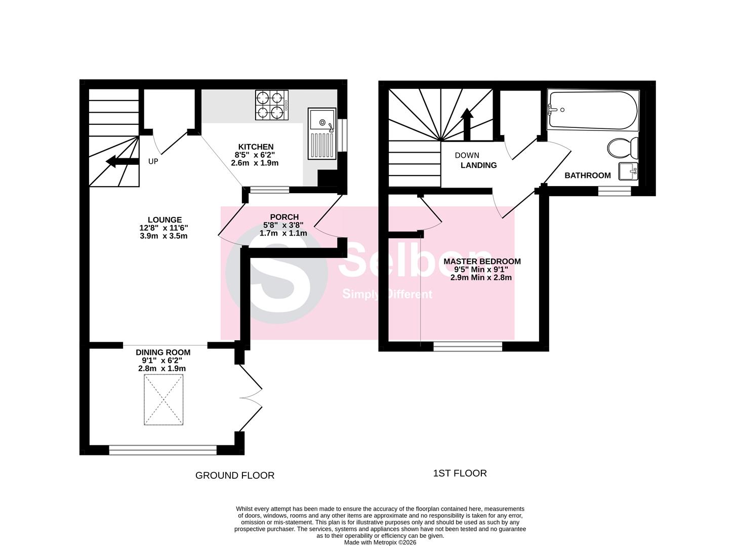 24, Barn Meadow Close, Fleet floorplan