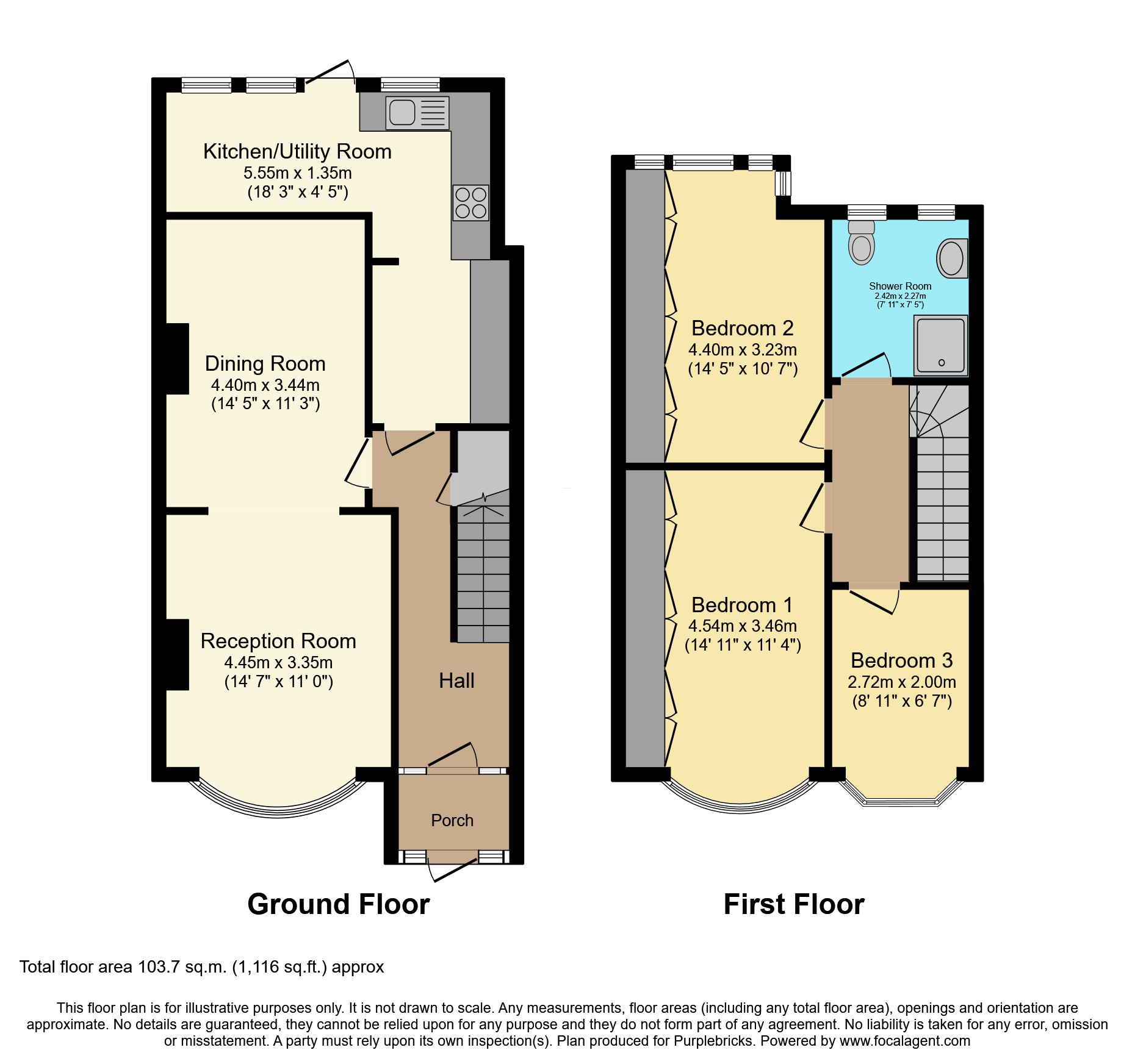 43, Adelaide Gardens, Romford floorplan