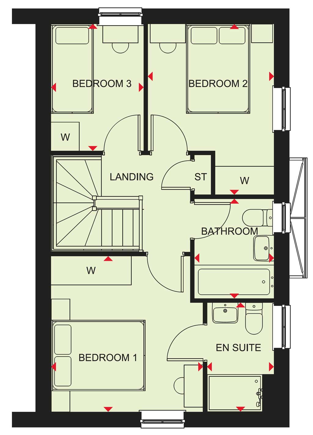H9336324, Henry Bostock Road, Off Coventry Road (A45), Allesley, Coventry floorplan