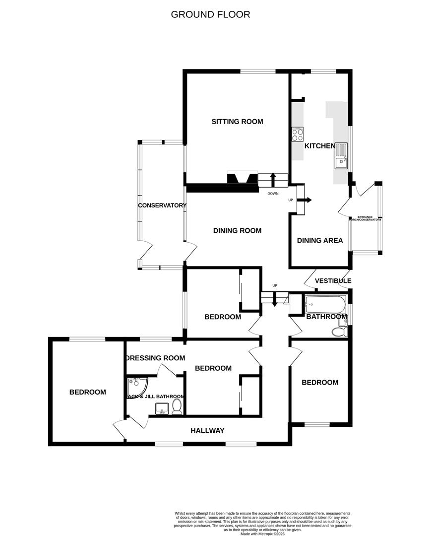 Dunadd, Tulloch Avenue, Dingwall floorplan