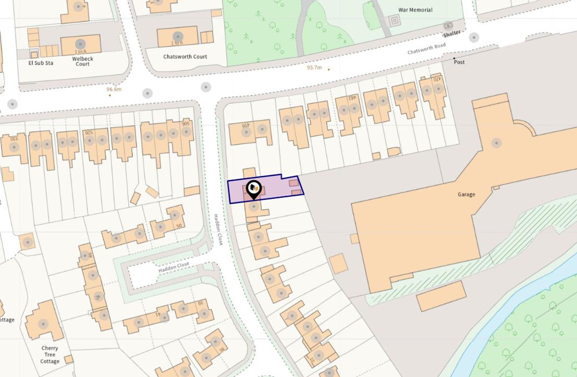1 Haddon Close, Chesterfield floorplan