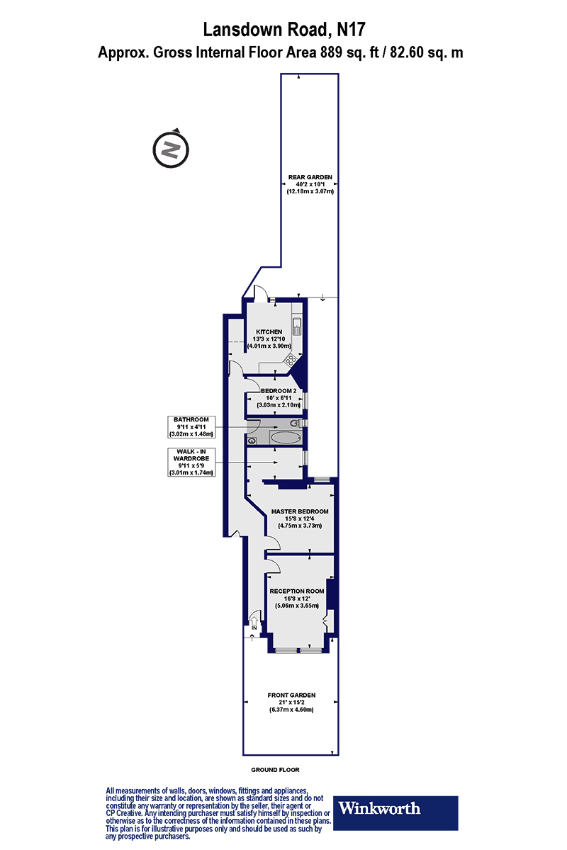 99, Lansdowne Road, London floorplan