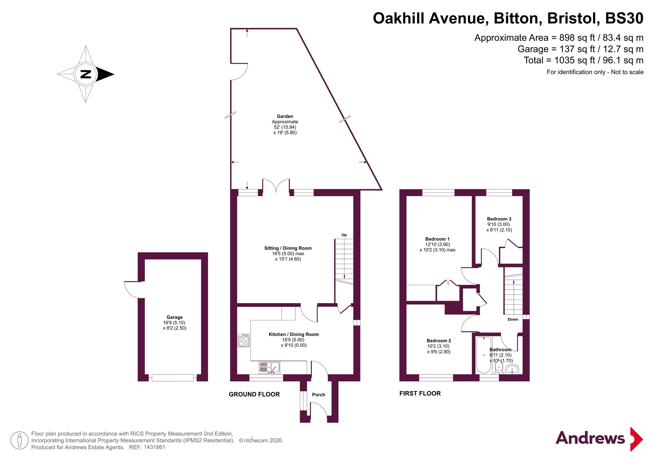 11, Oakhill Avenue, Bristol floorplan