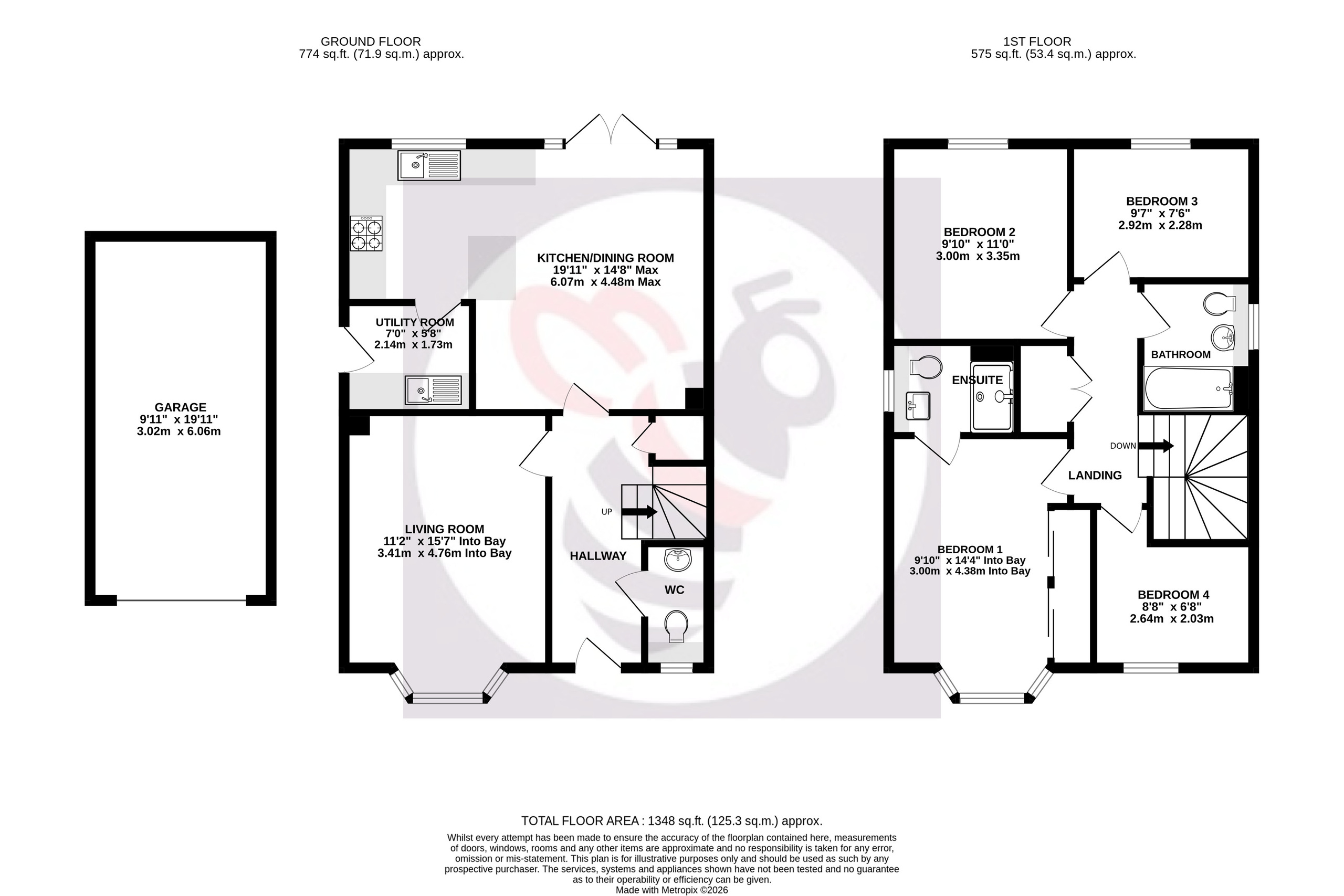 4 Urnfield, Yateley floorplan