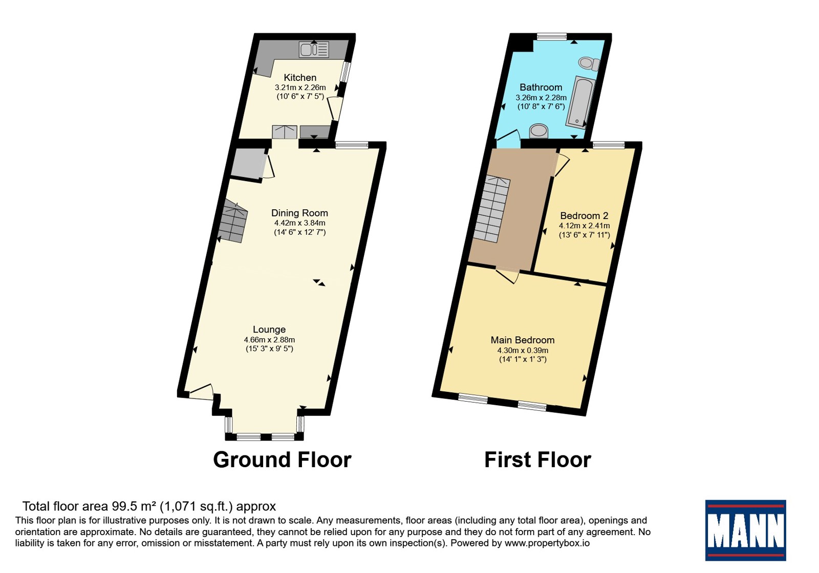 14, Clarence Avenue, Kent floorplan