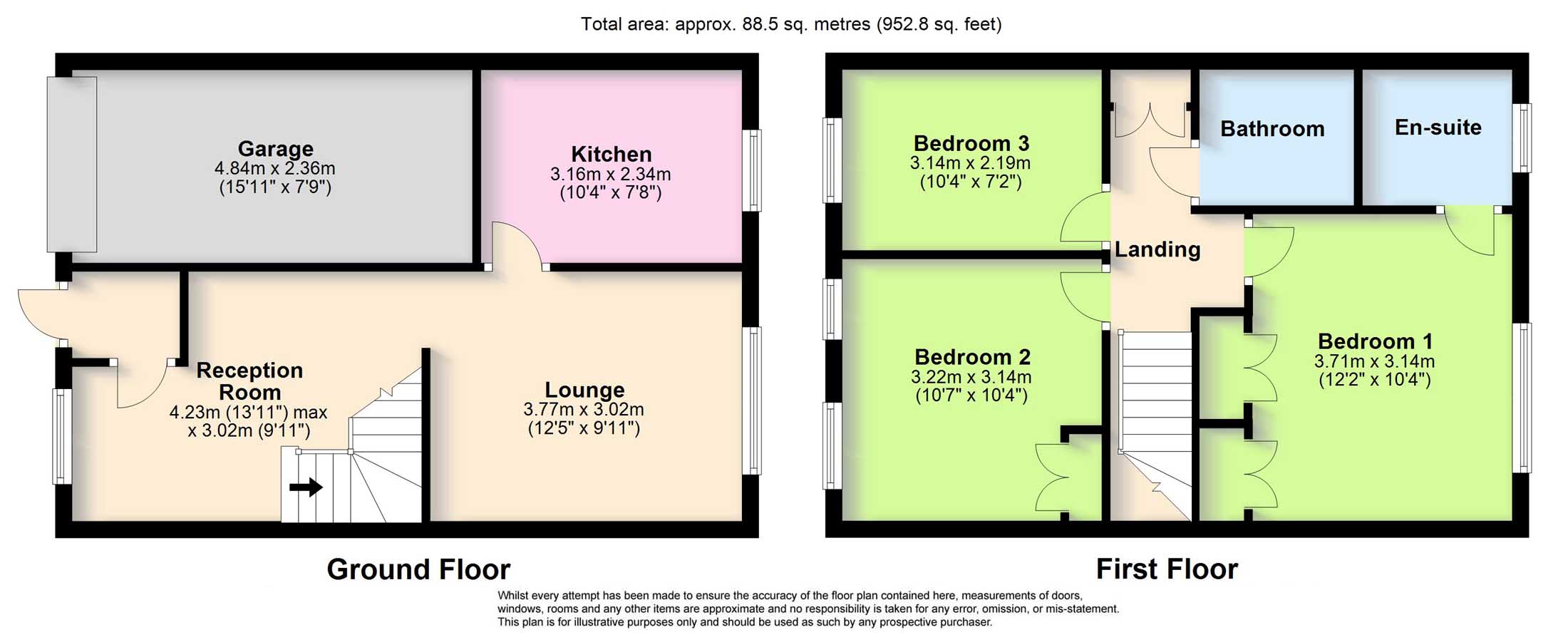 Western Row, Worthing, West Sussex BN11, 3 bedroom detached house for