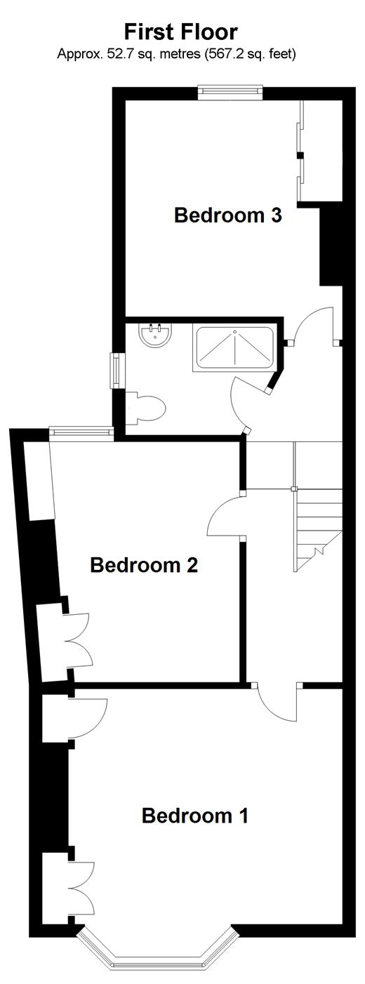 Dane Park Road, Ramsgate, Kent CT11, 3 bedroom end terrace house for