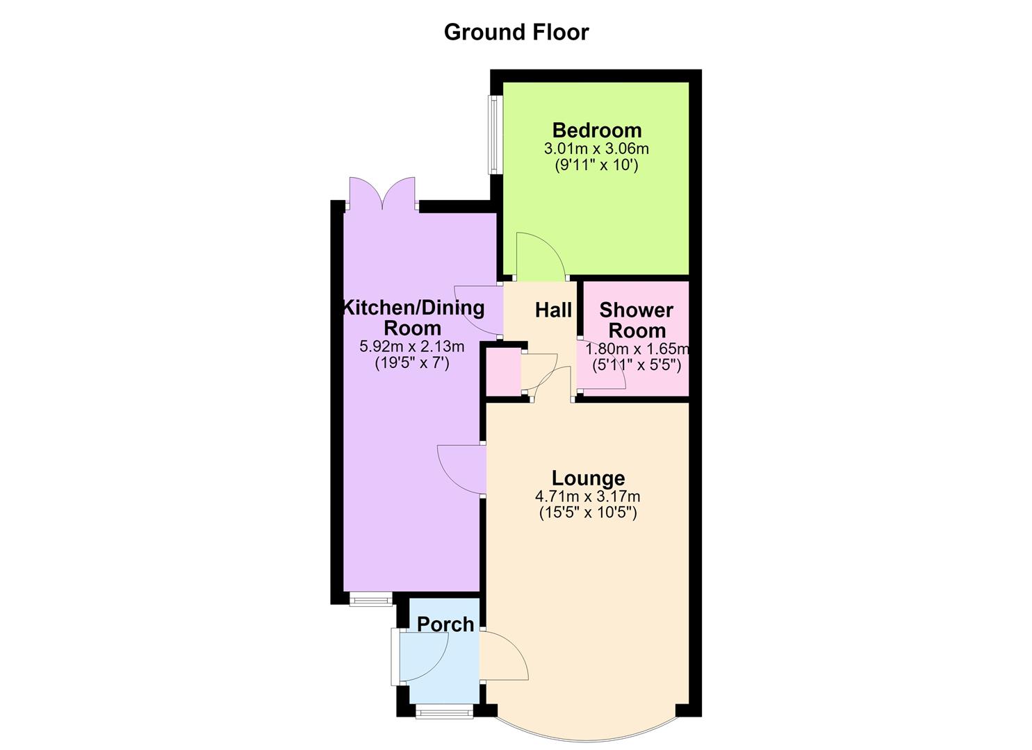 9, Lobelia Close, Burbage floorplan