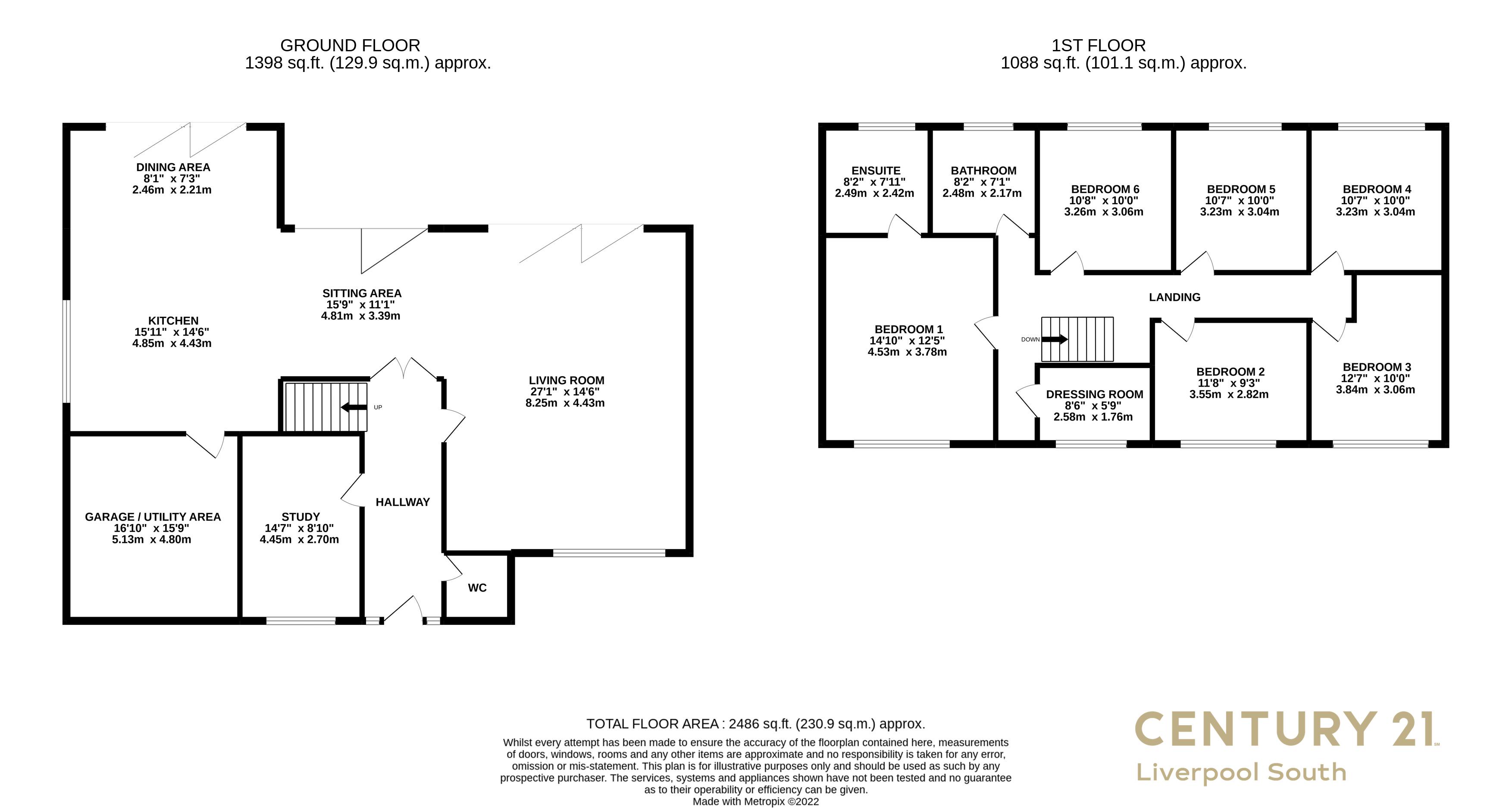 Calder Grange, Calderstones L18, 6 bedroom detached house for sale