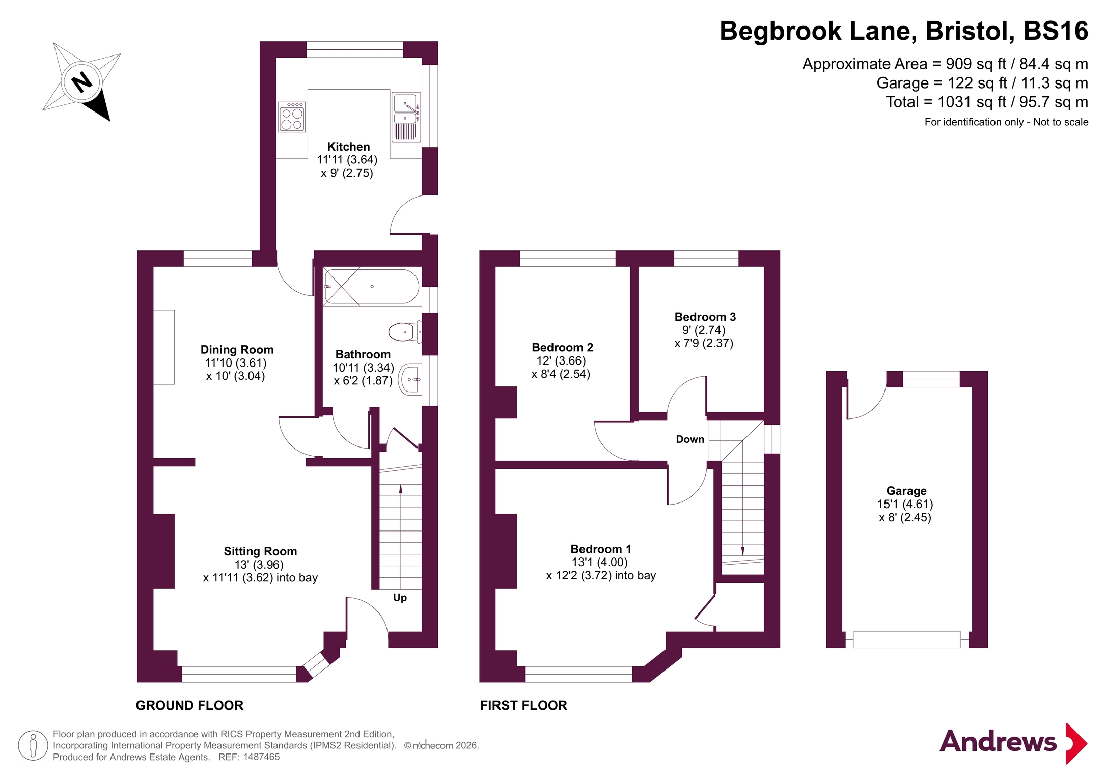 30, Begbrook Lane, Bristol floorplan