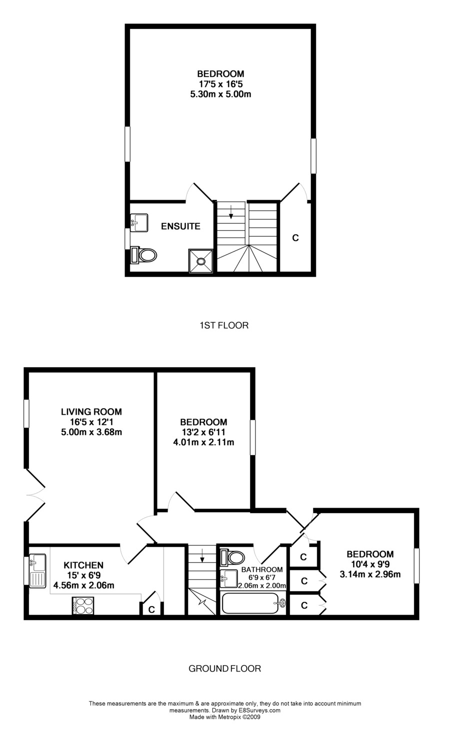 Flat 7 Ferry Court, Wilsham Road, Abingdon floorplan