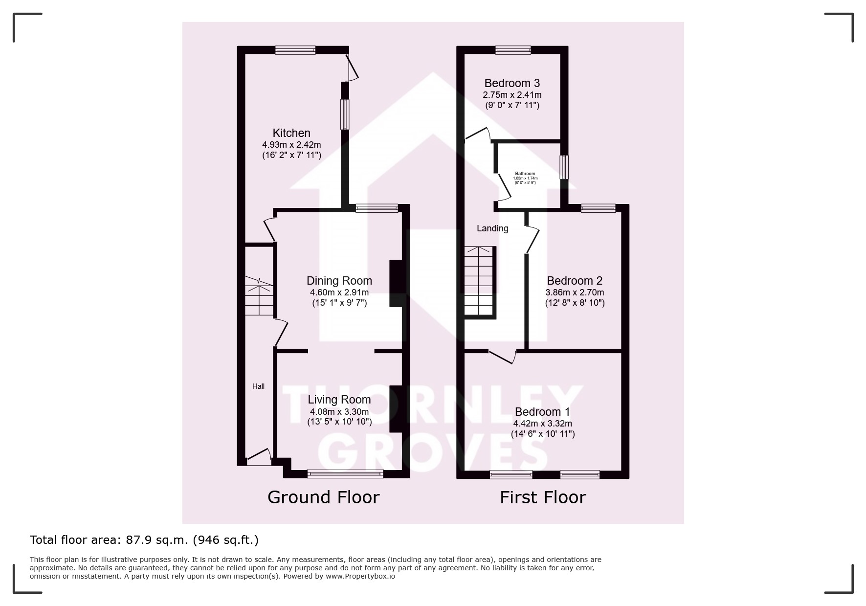 5, Graham Road, Salford floorplan