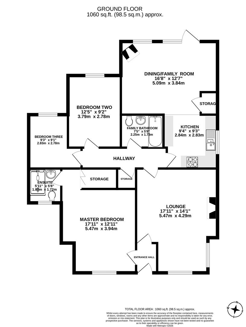 Sherbourne, Bog Height Road, Darwen floorplan