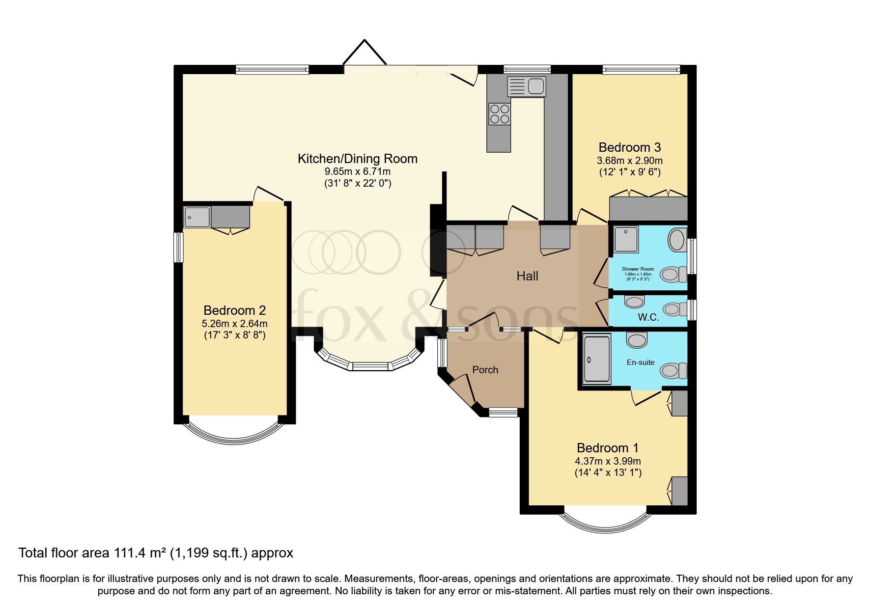 The Martlets, Rye floorplan