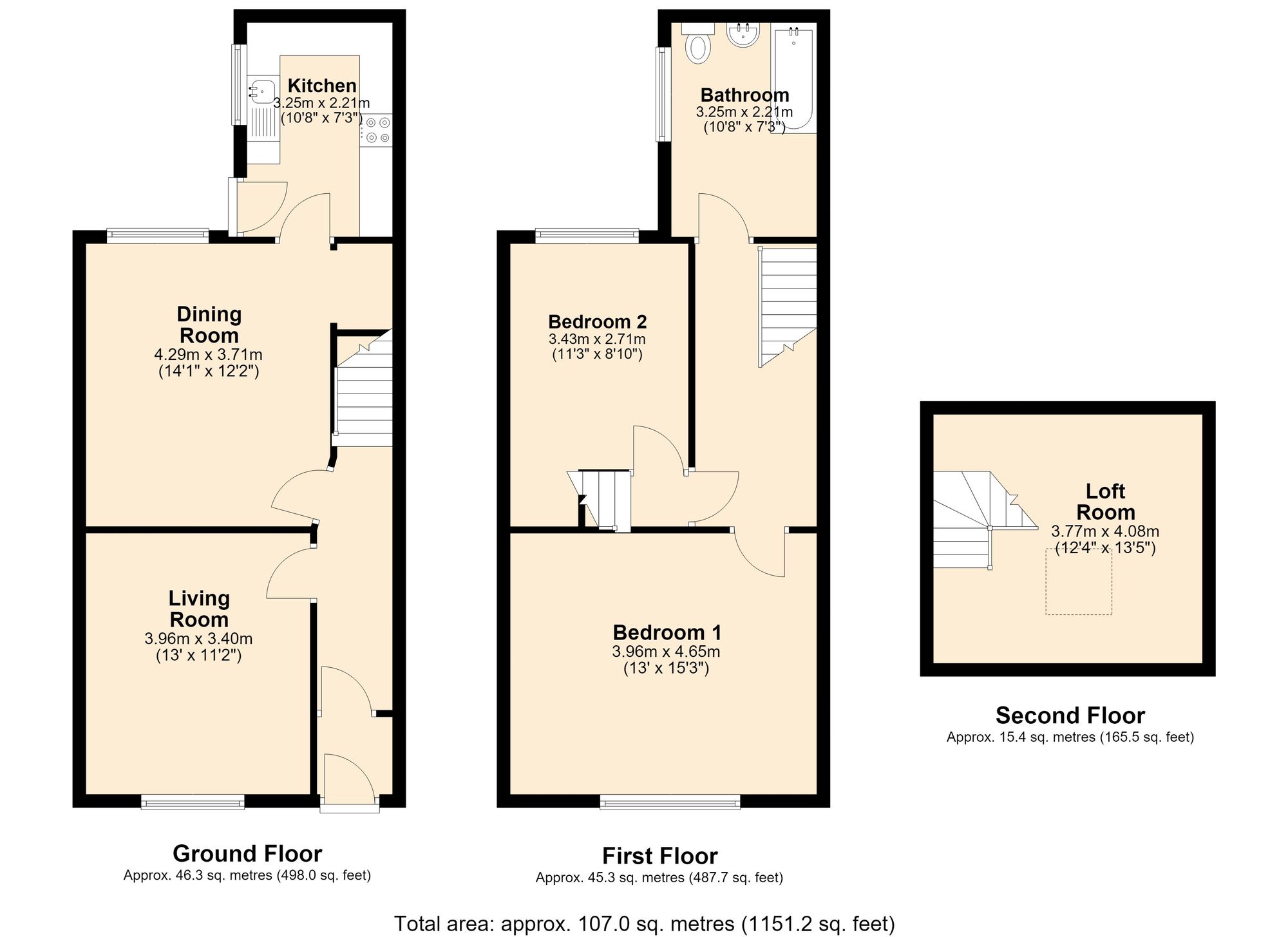 102 Sparth Road, Accrington floorplan
