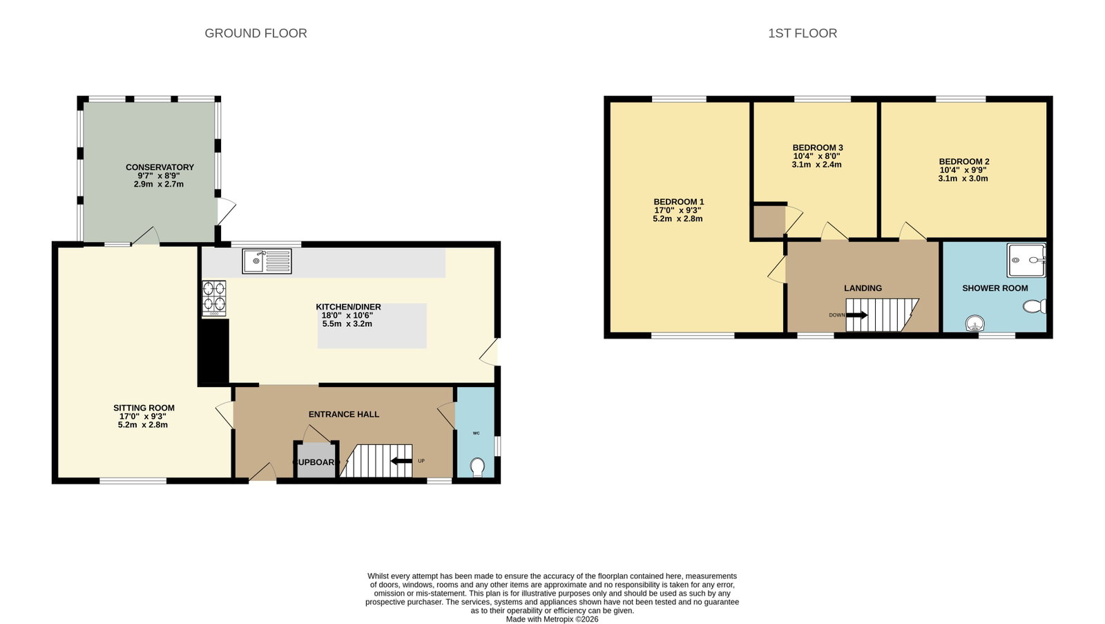 79, Princess Road, Market Weighton floorplan