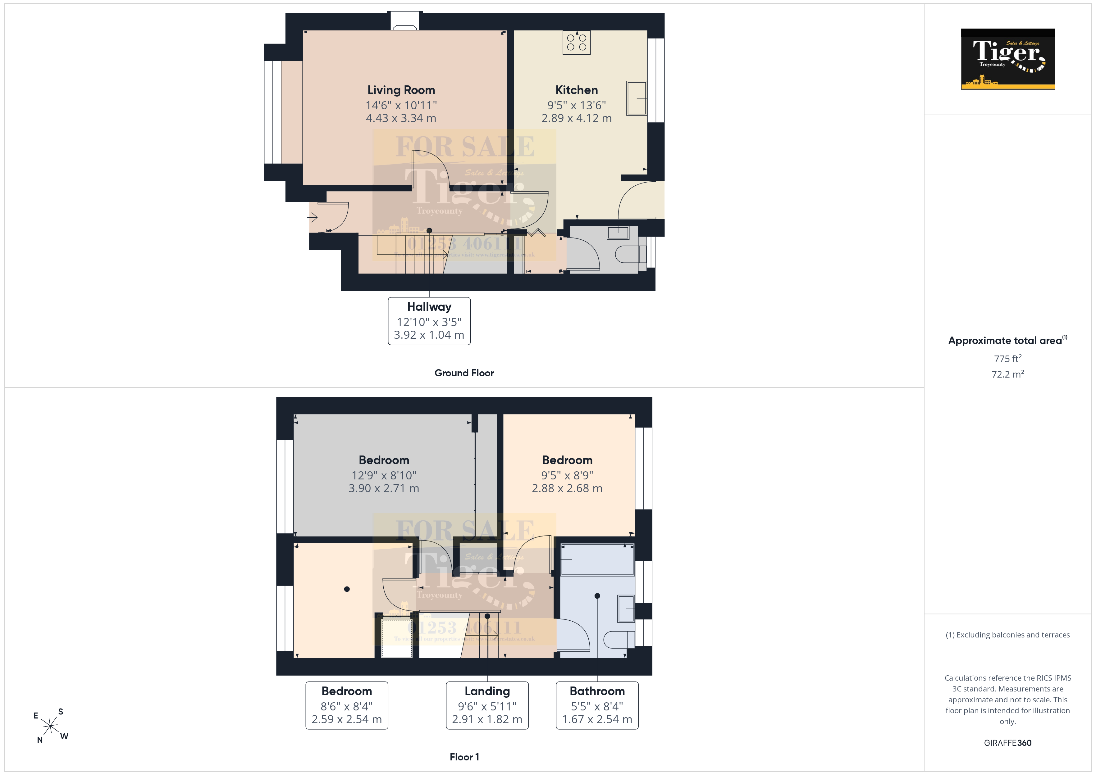 Boston Way, Blackpool floorplan