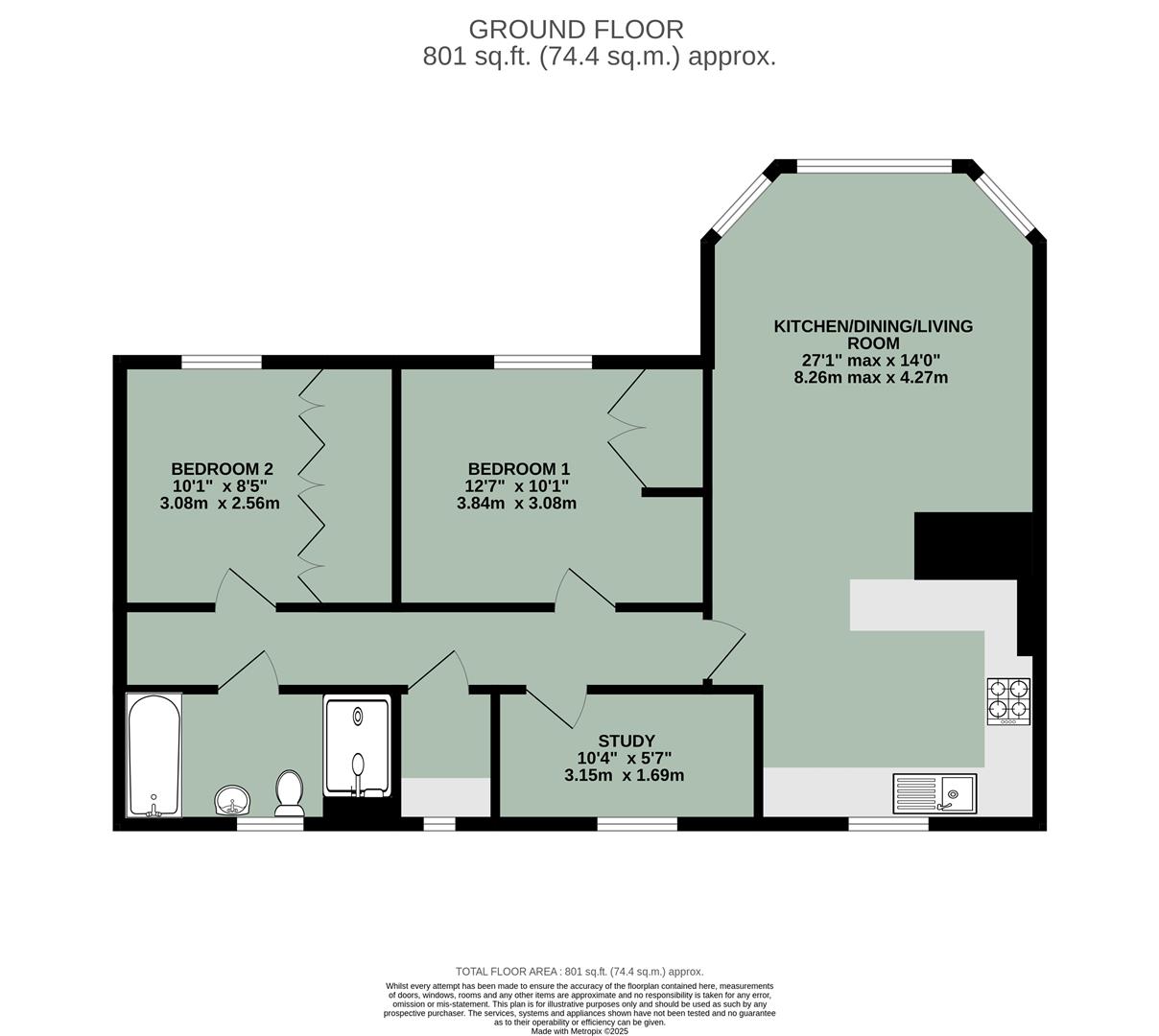 9, Blewbury Court, Cholsey floorplan