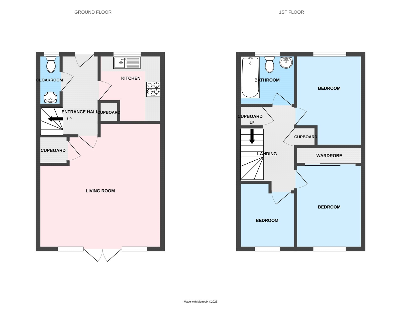 12, Floreat Place, Shropshire floorplan