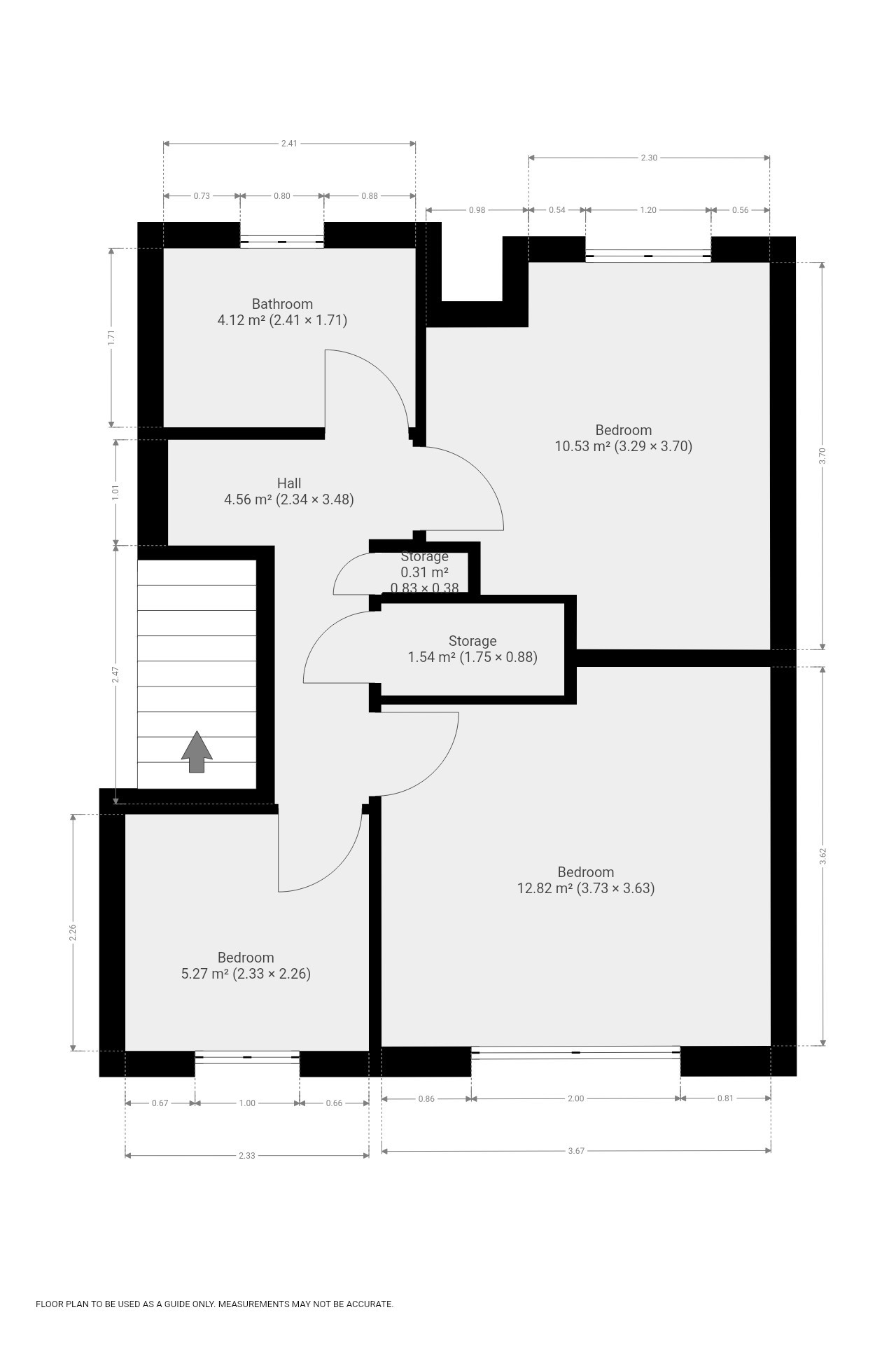 253, Goodwood Road, Evington floorplan