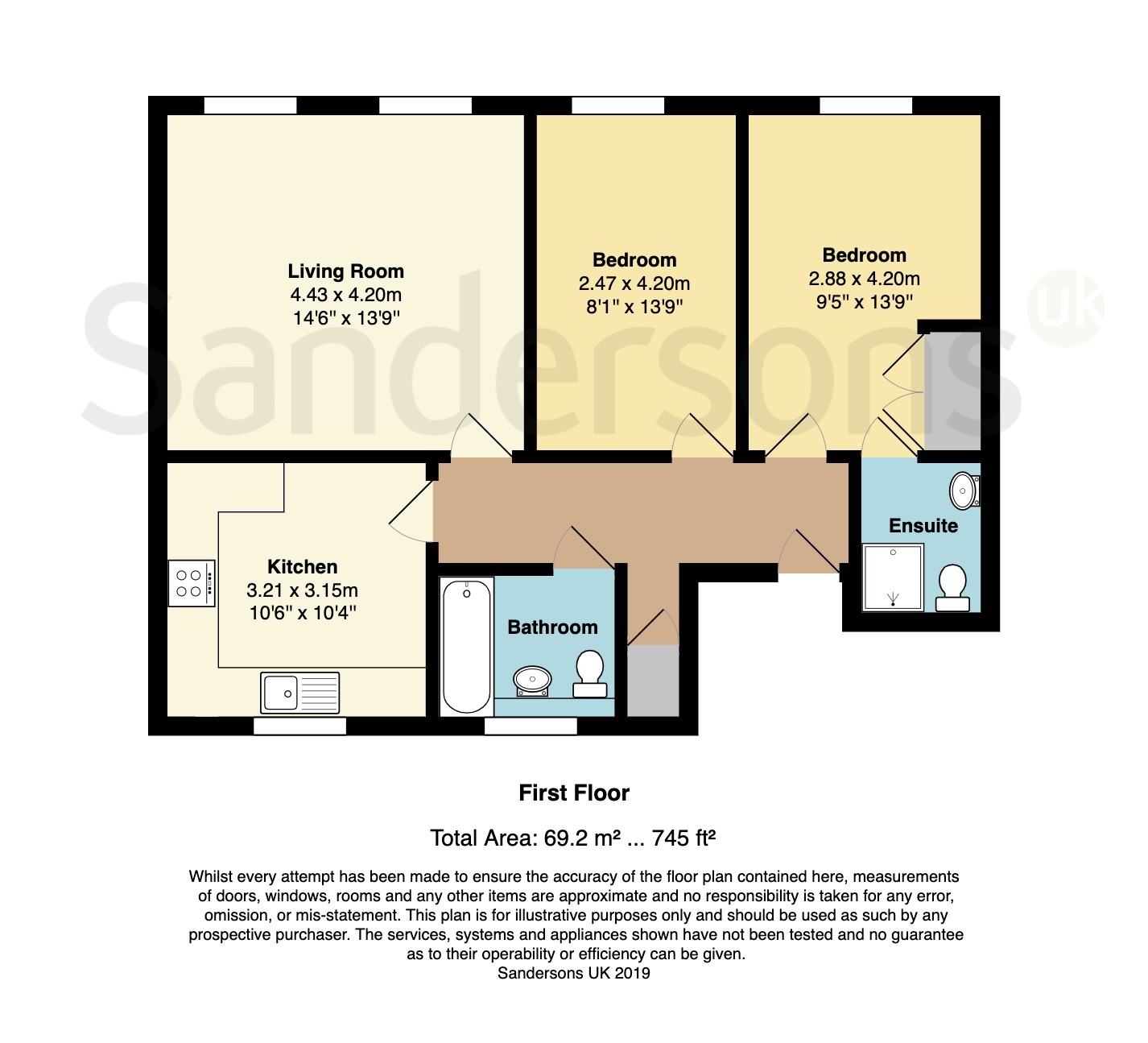 Kingswood House, Maidstone floorplan