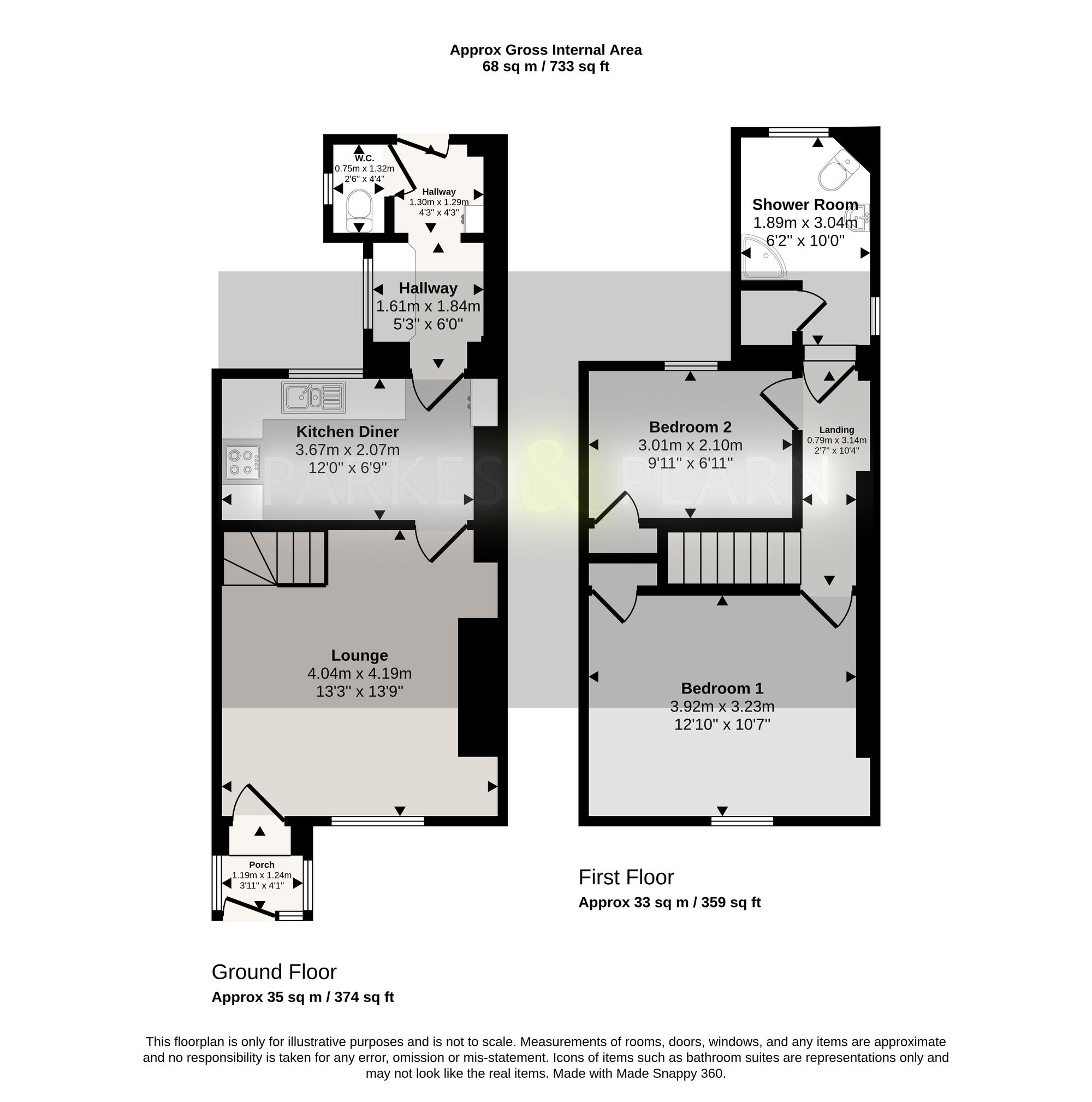 6 Varley Lane, Liskeard floorplan