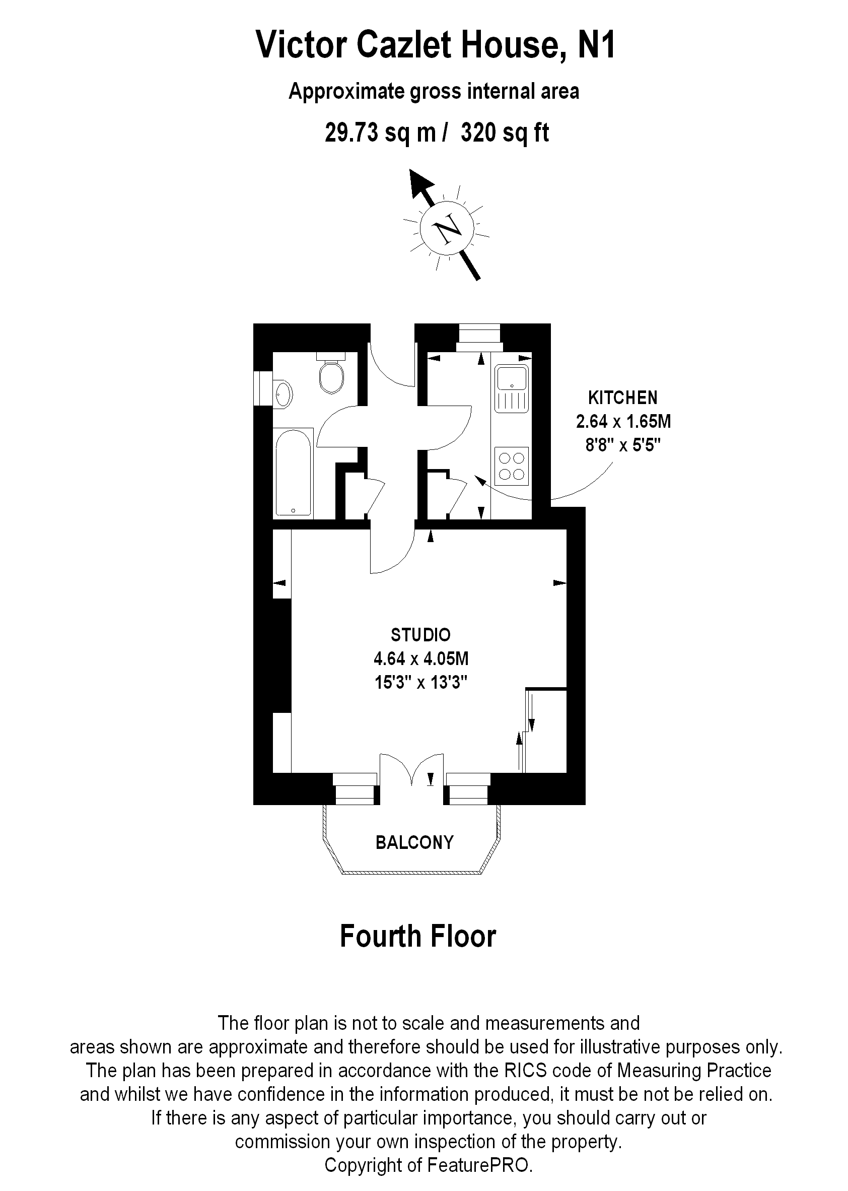 0 Bedrooms Studio to rent in Victor Cazalet House, Gaskin Street, London N1